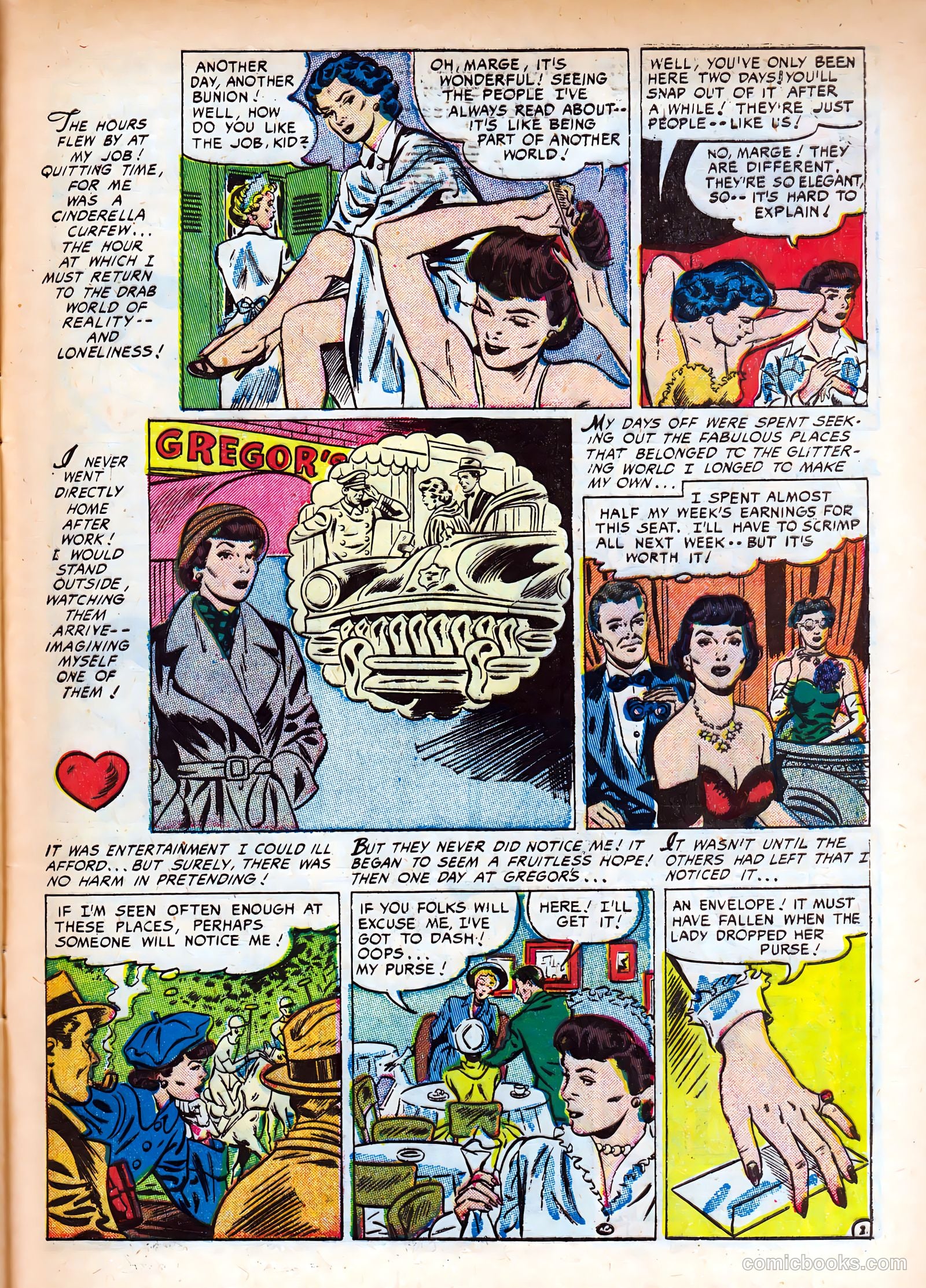 Cinderella Love #11 (1952) — page 29 of 36