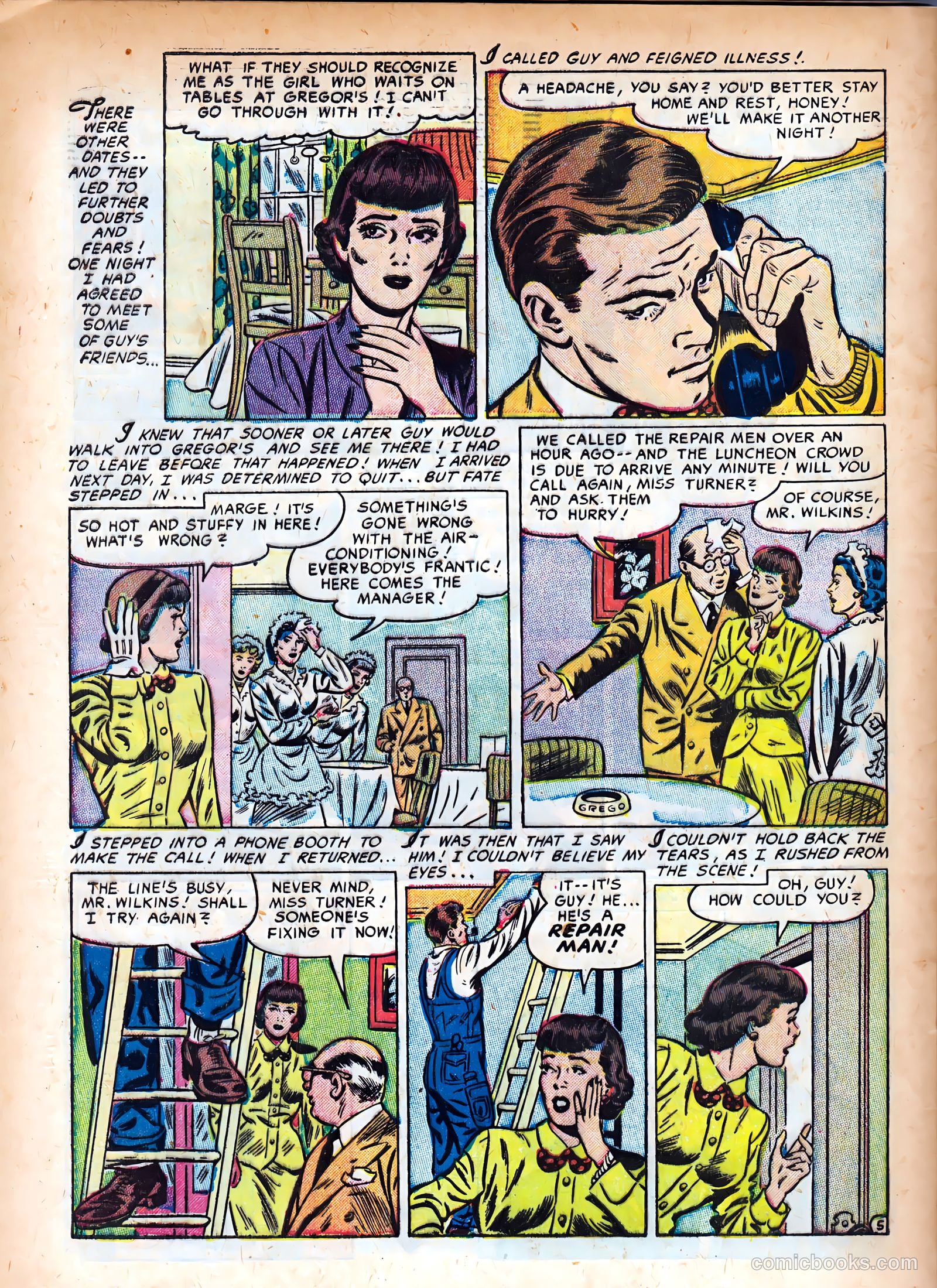Cinderella Love #11 (1952) — page 32 of 36