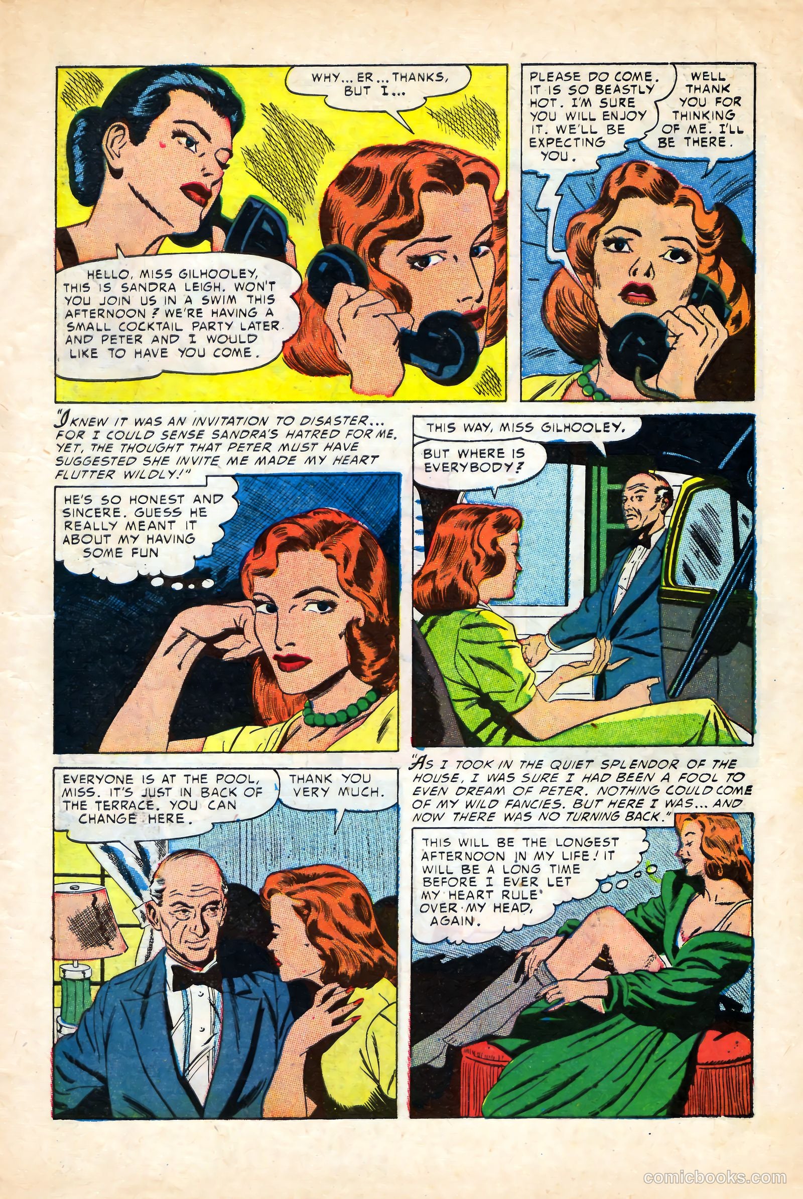 Cinderella Love #12 (1953) — page 7 of 36
