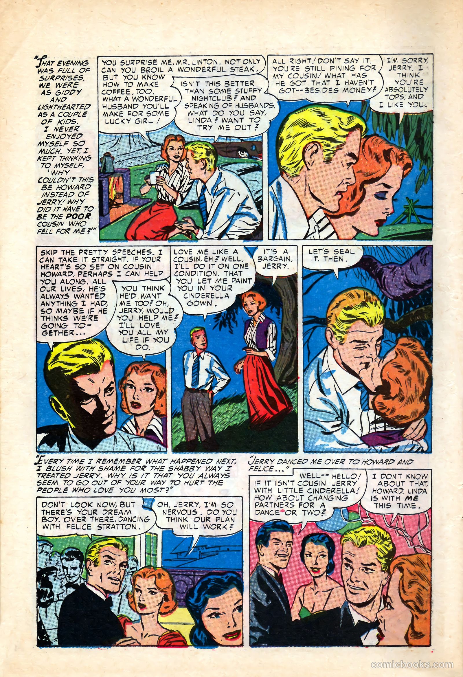 Cinderella Love #12 (1953) — page 14 of 36