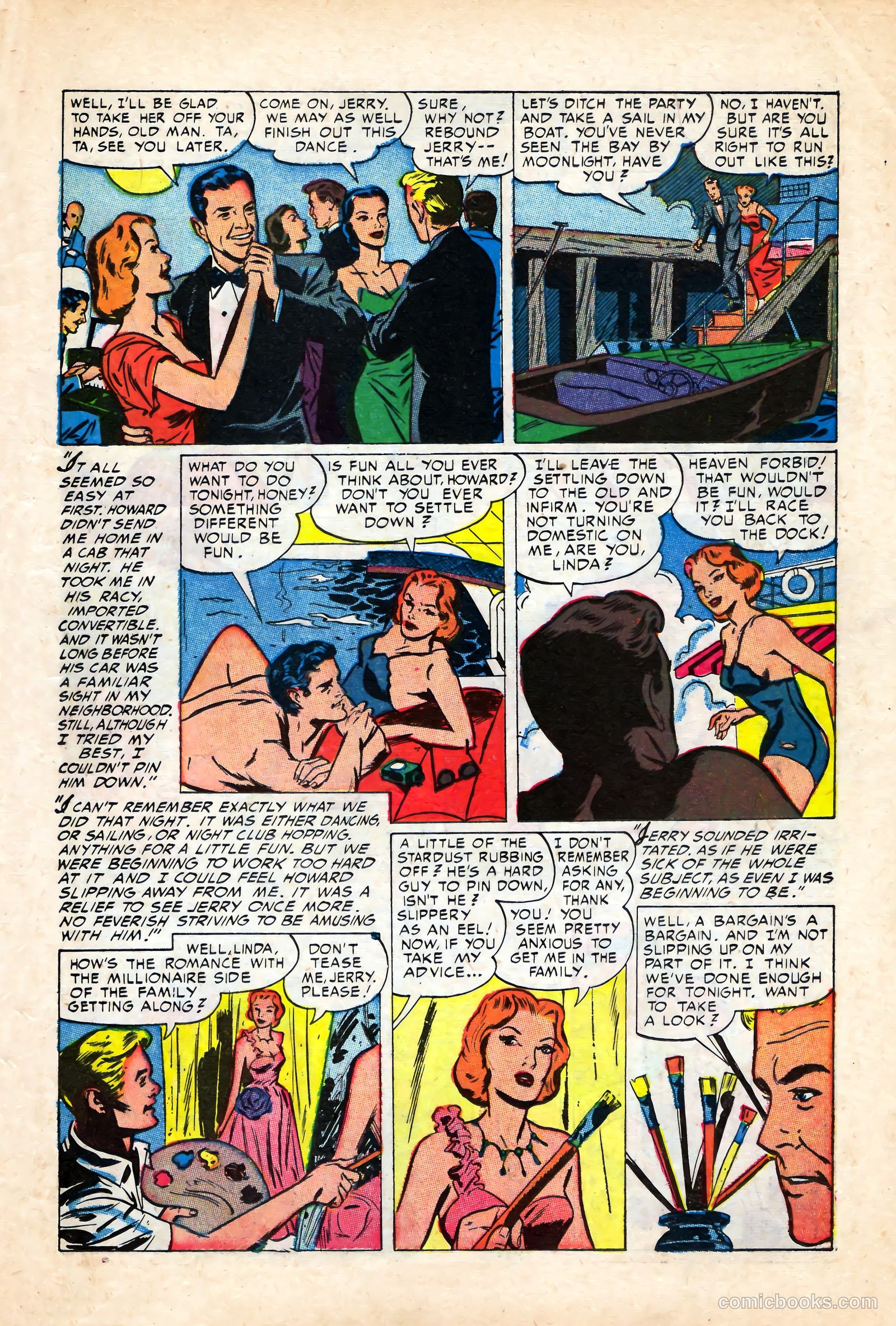 Cinderella Love #12 (1953) — page 15 of 36