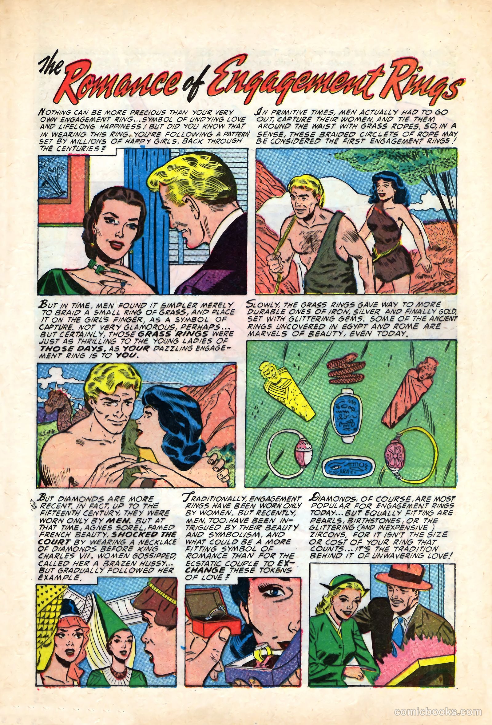 Cinderella Love #12 (1953) — page 17 of 36