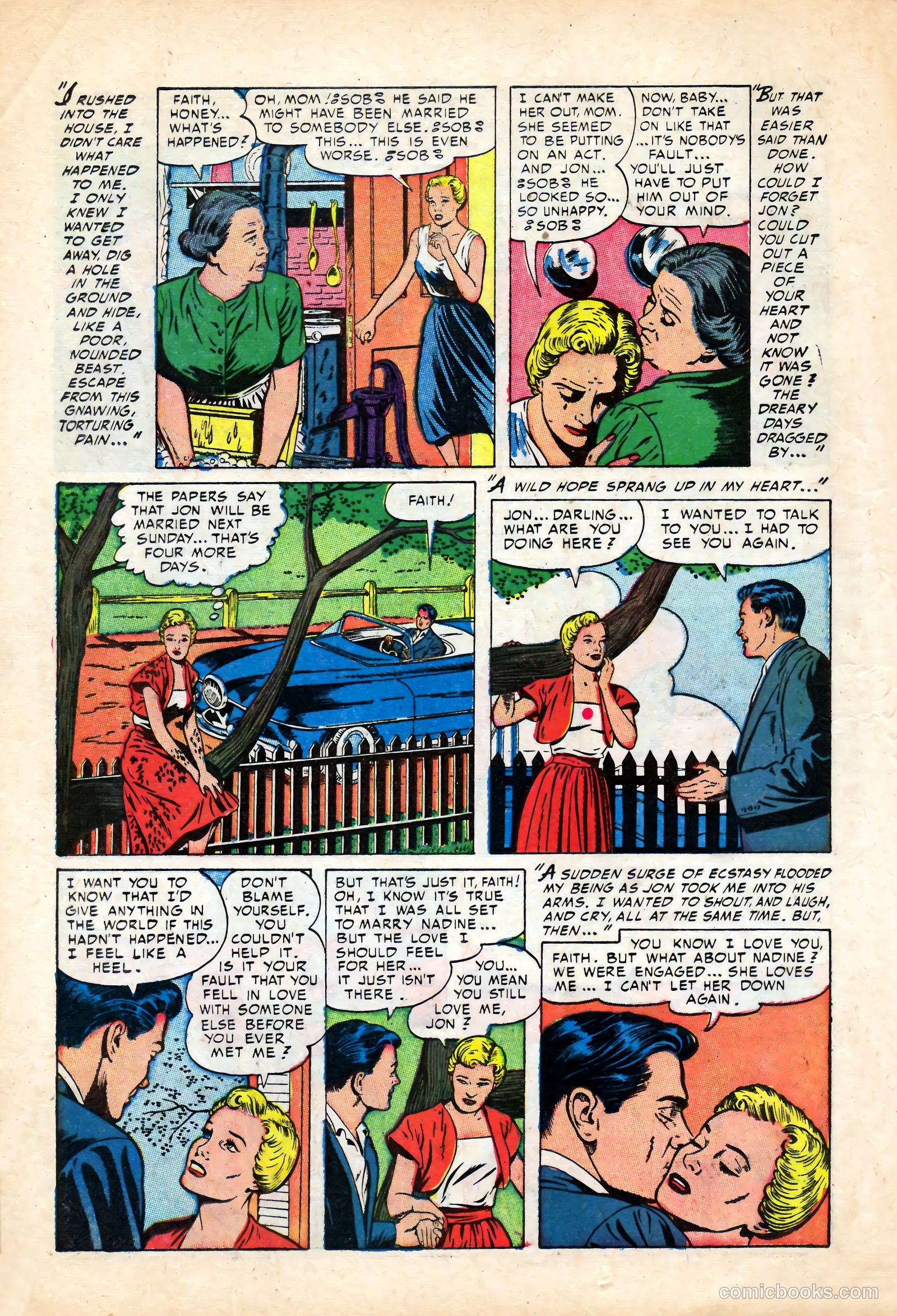 Cinderella Love #12 (1953) — page 22 of 36