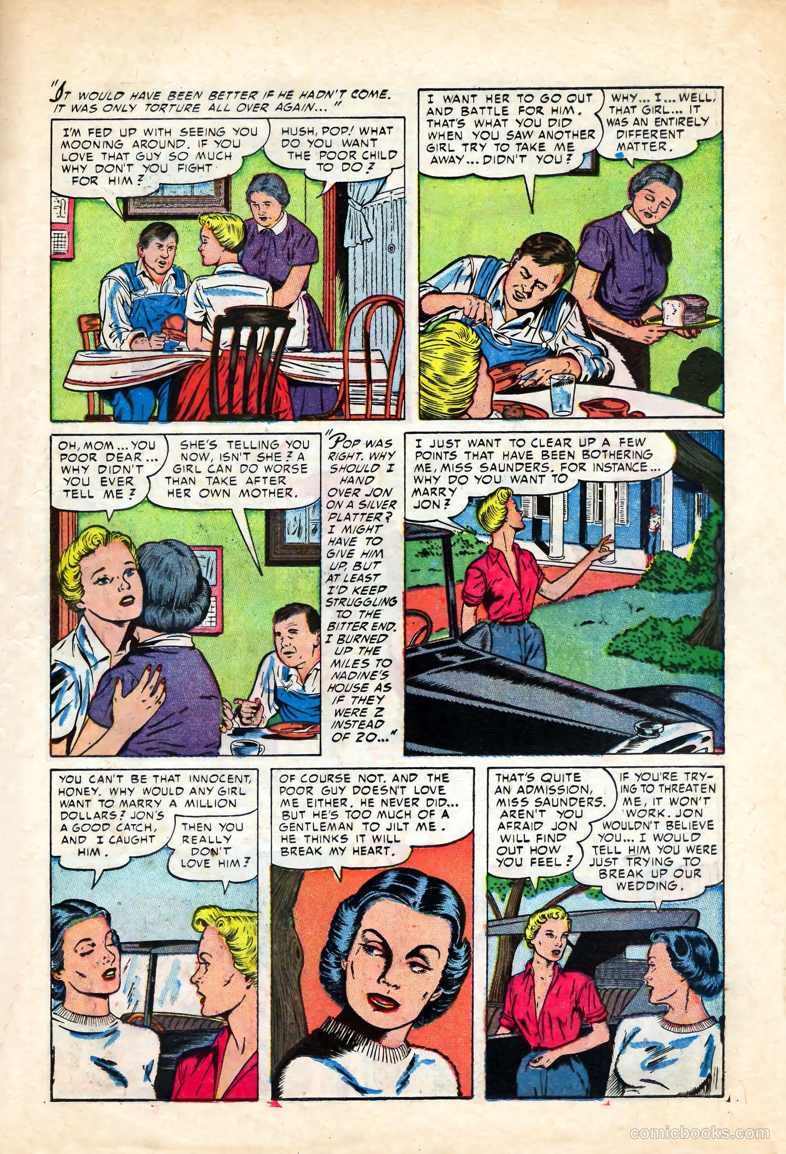 Cinderella Love #12 (1953) — page 23 of 36