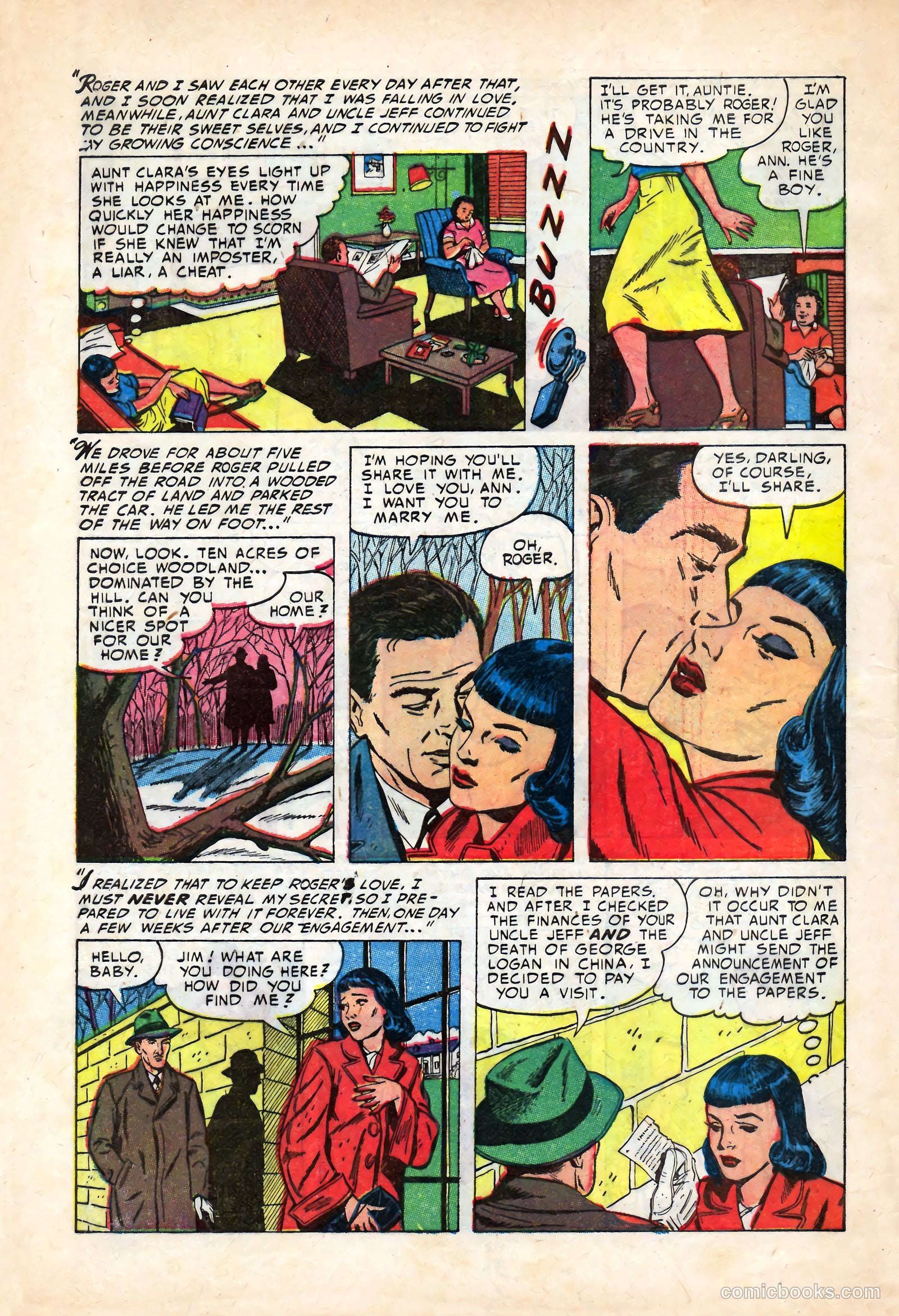 Cinderella Love #12 (1953) — page 32 of 36