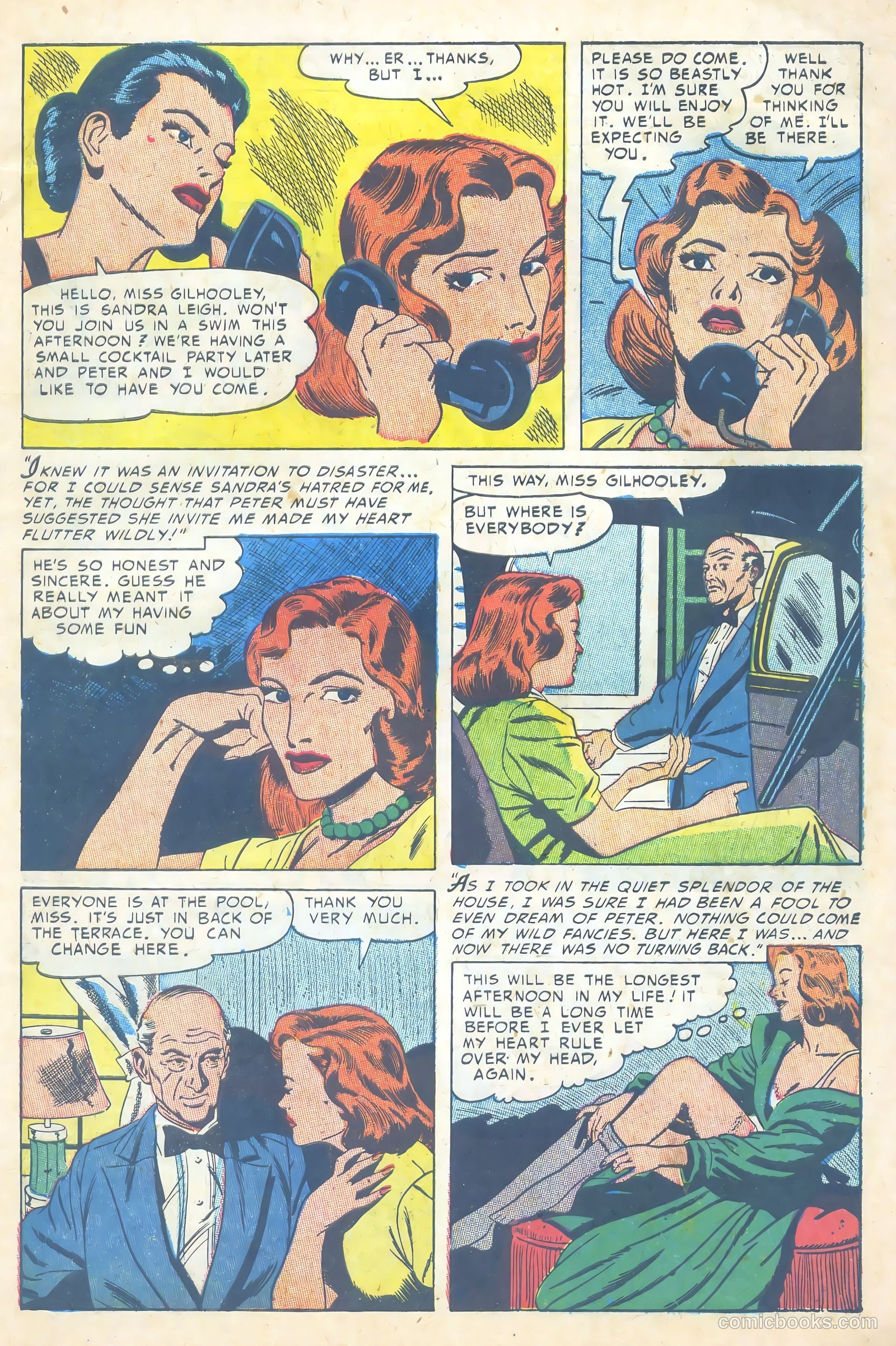 Cinderella Love #12 (1953) — page 7 of 36