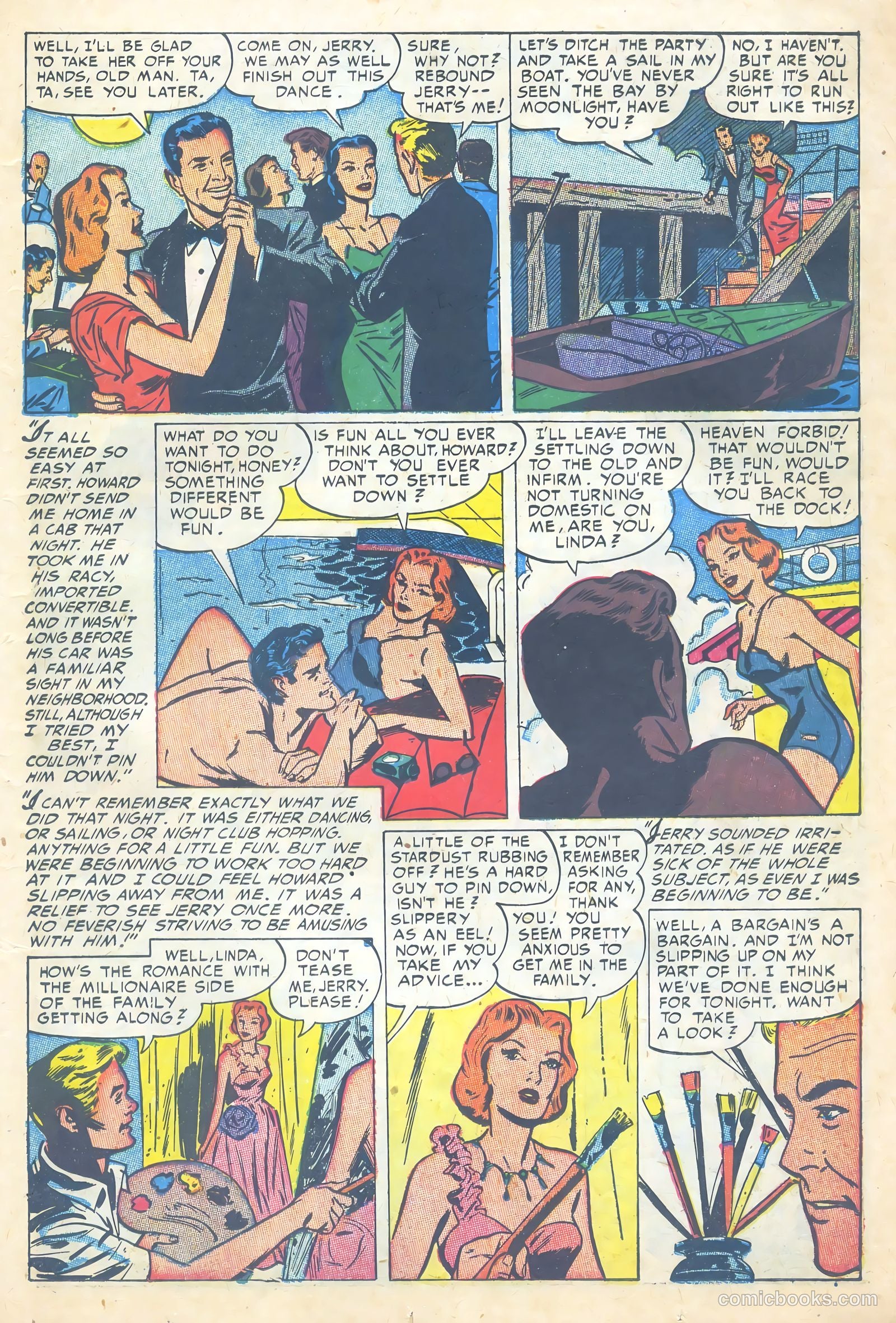 Cinderella Love #12 (1953) — page 15 of 36