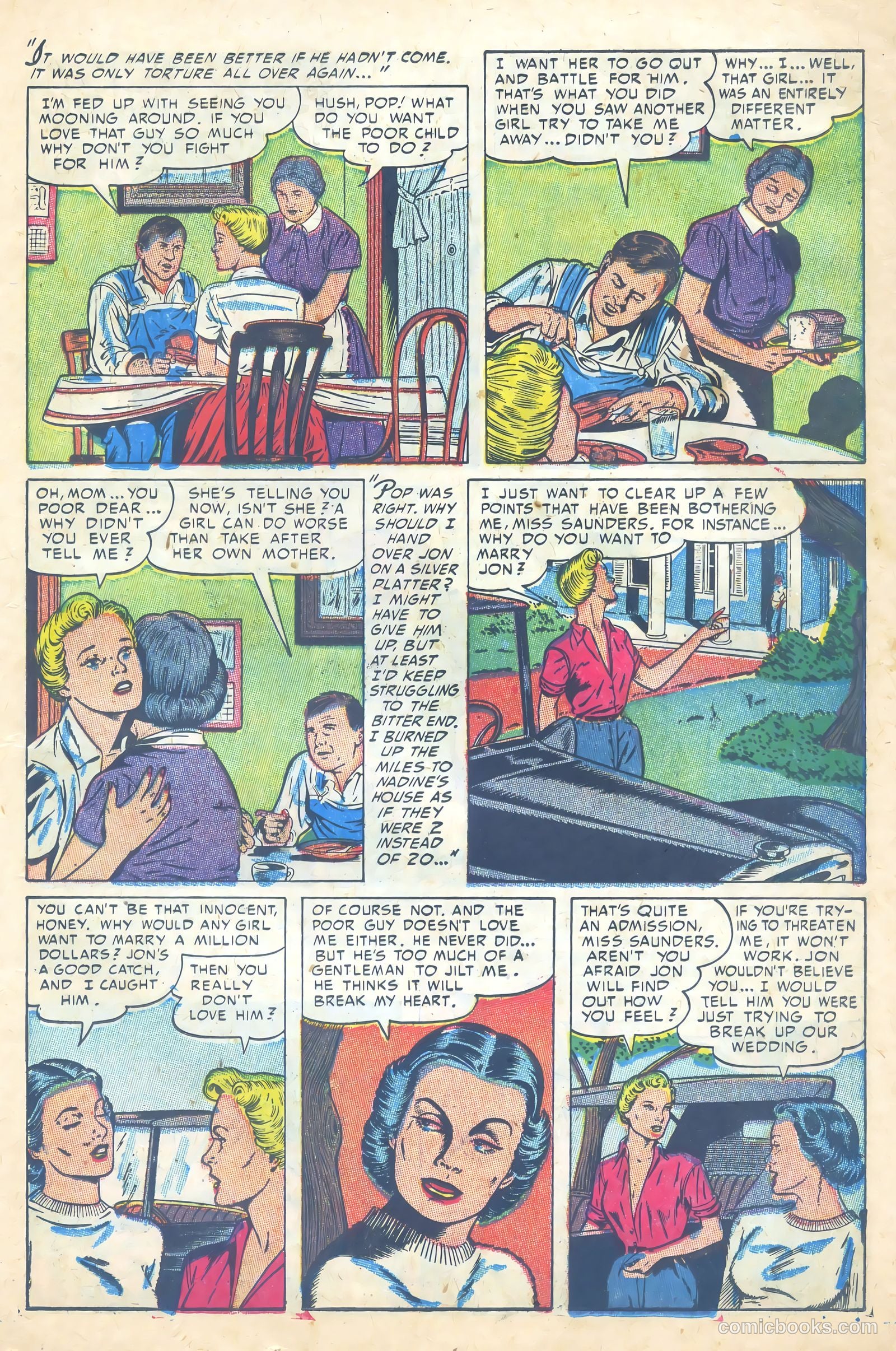 Cinderella Love #12 (1953) — page 23 of 36