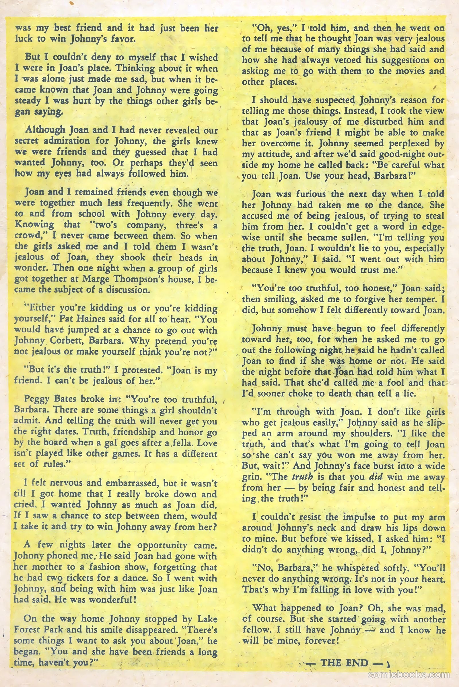 Cinderella Love #12 (1953) — page 26 of 36