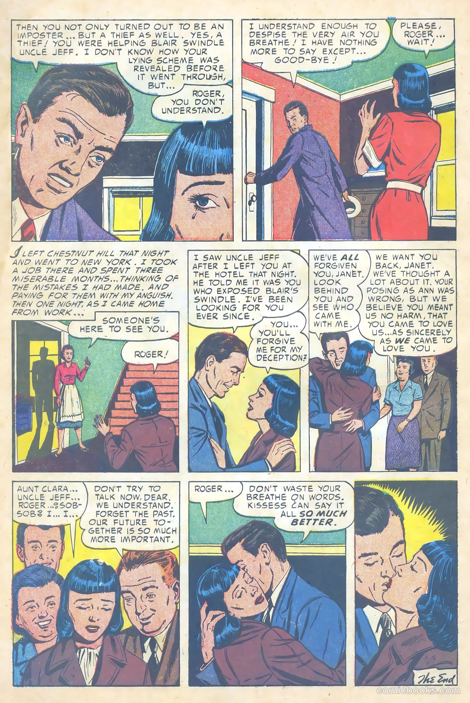 Cinderella Love #12 (1953) — page 34 of 36