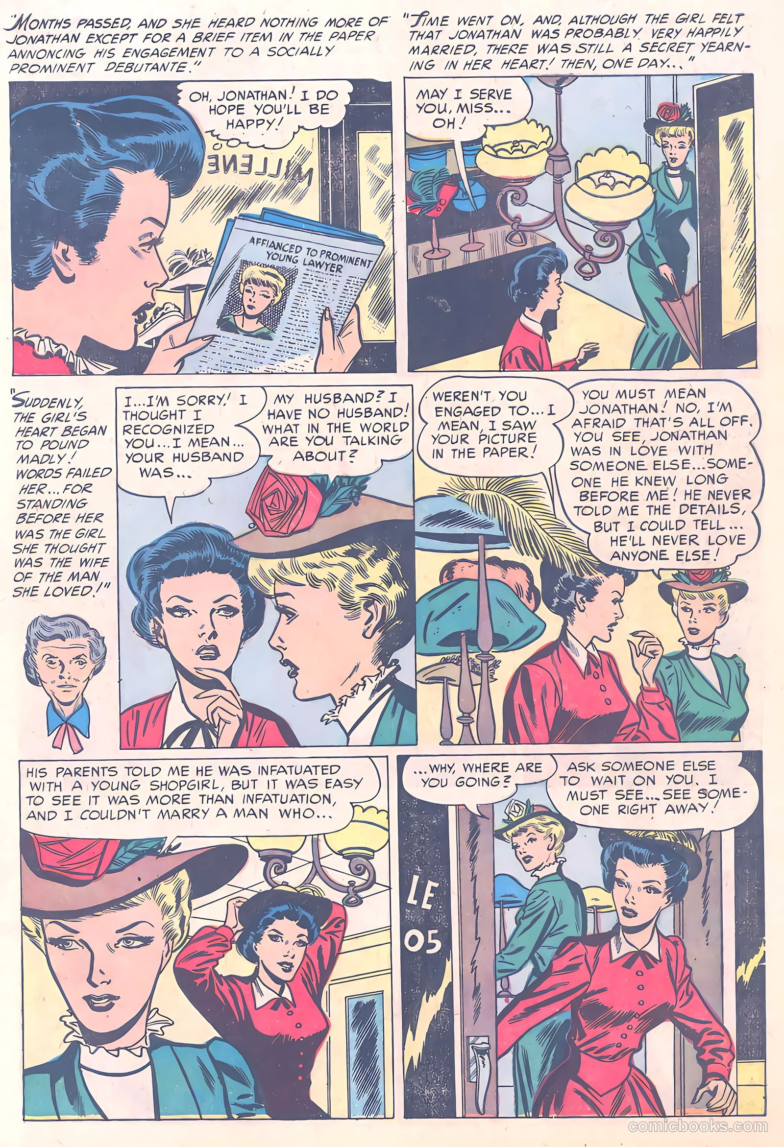 Cinderella Love #13 (1953) — page 7 of 36