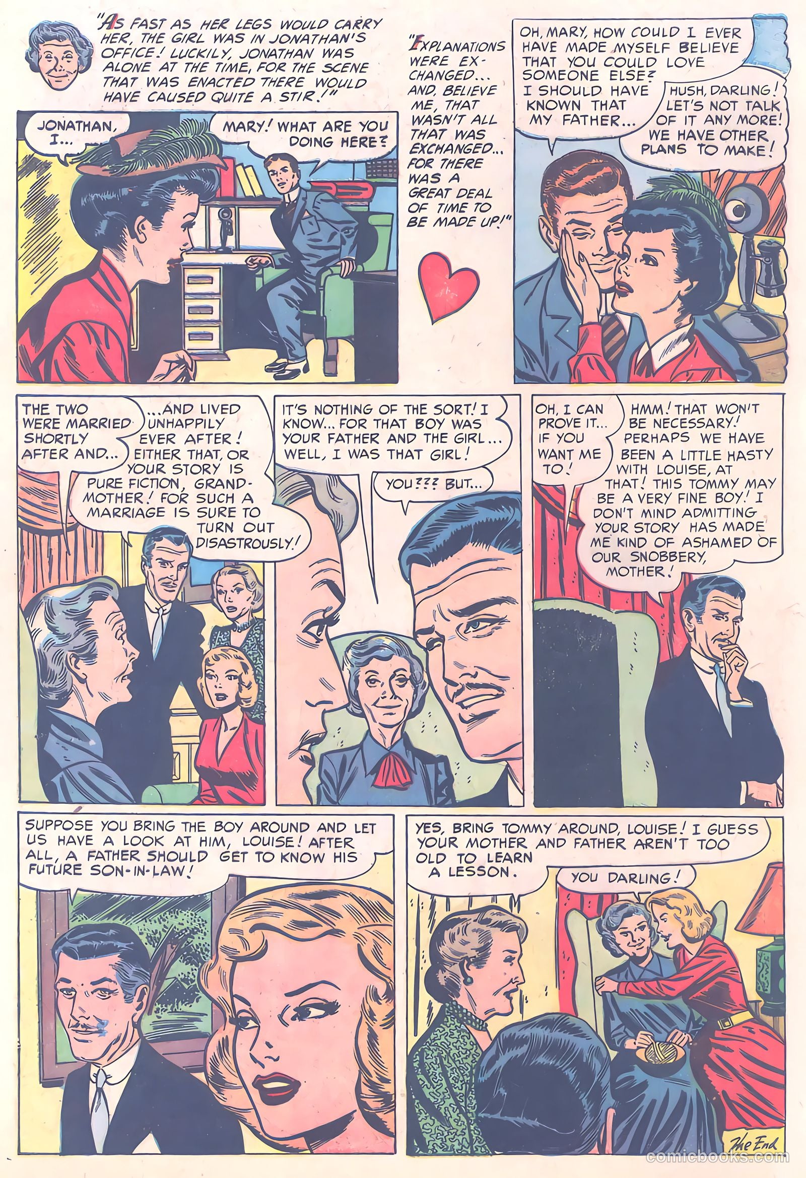 Cinderella Love #13 (1953) — page 8 of 36