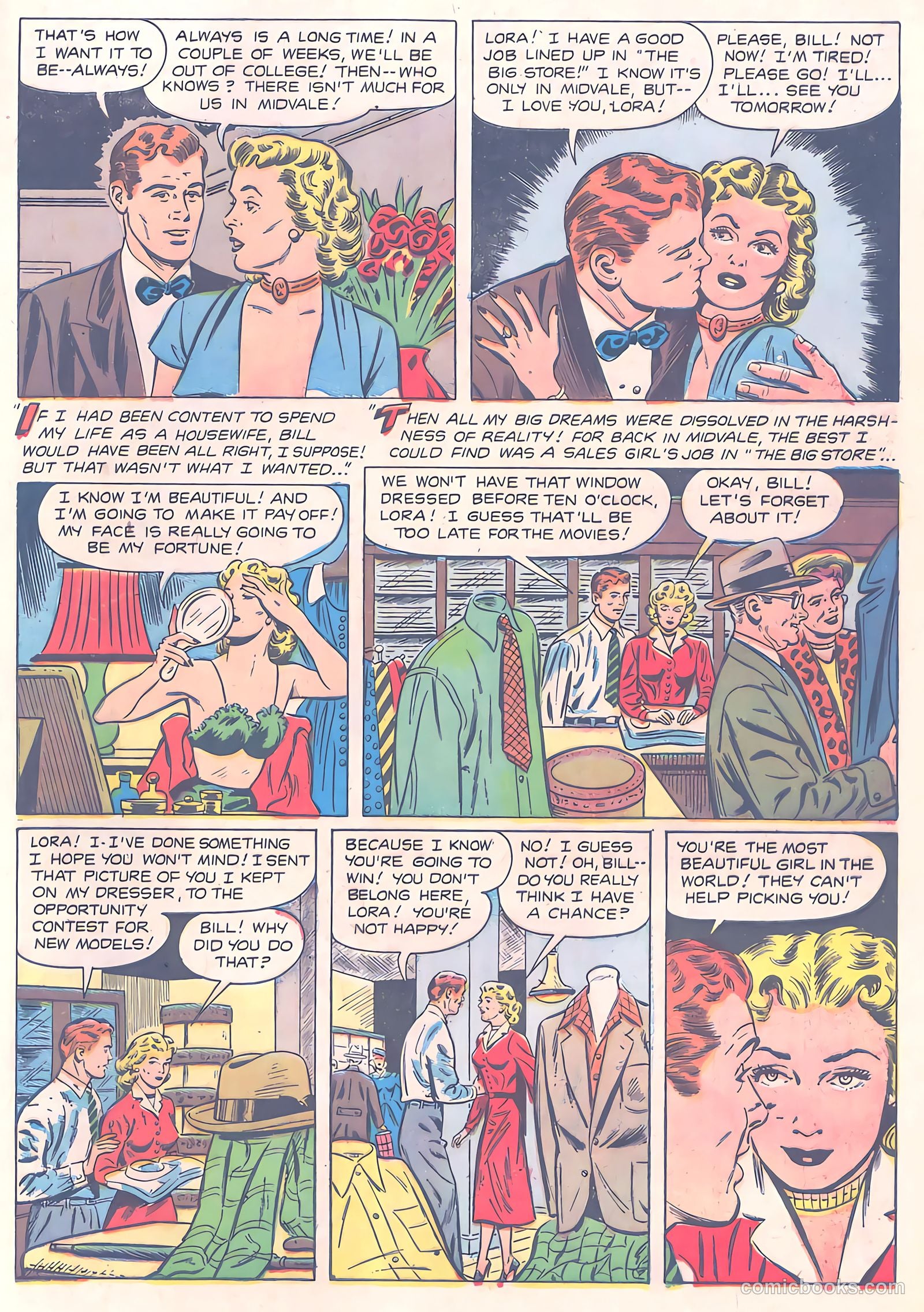 Cinderella Love #13 (1953) — page 27 of 36