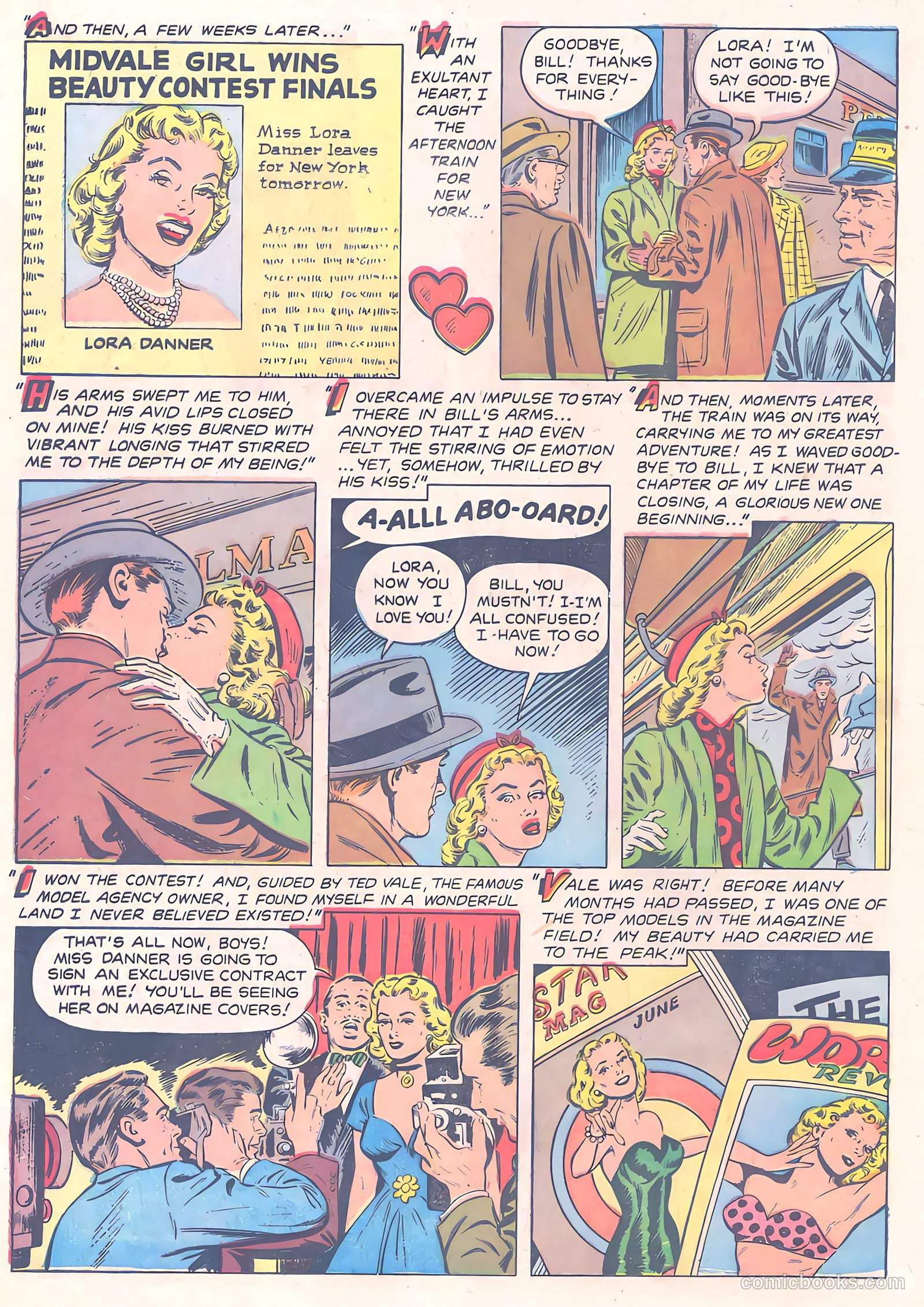 Cinderella Love #13 (1953) — page 28 of 36