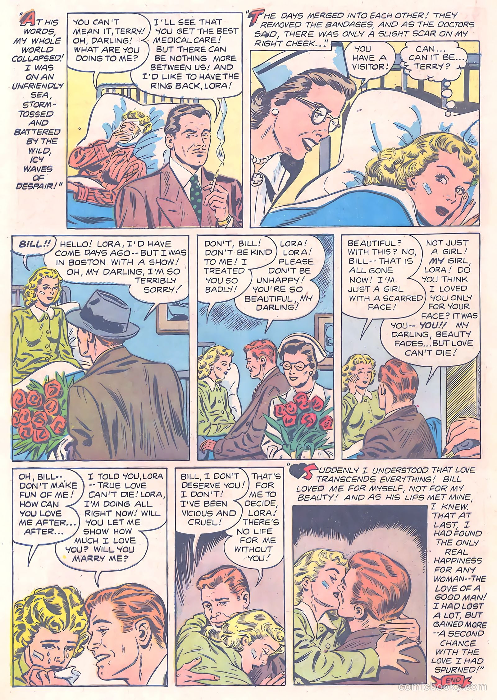 Cinderella Love #13 (1953) — page 32 of 36