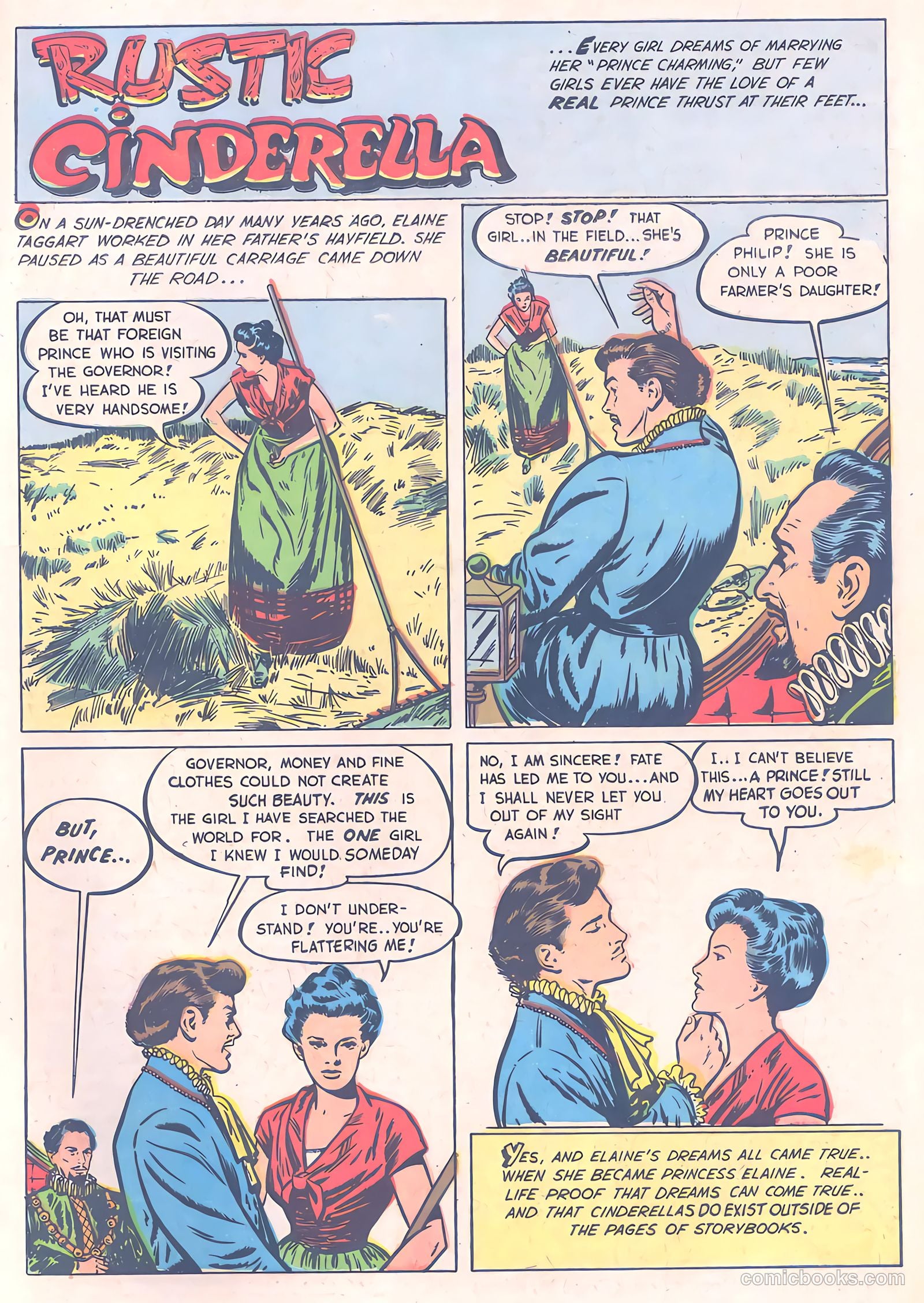 Cinderella Love #13 (1953) — page 33 of 36