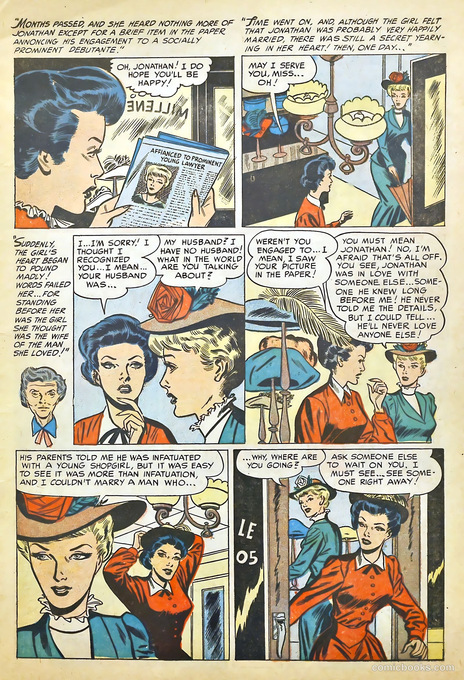 Cinderella Love #13 (1953) — page 7 of 36