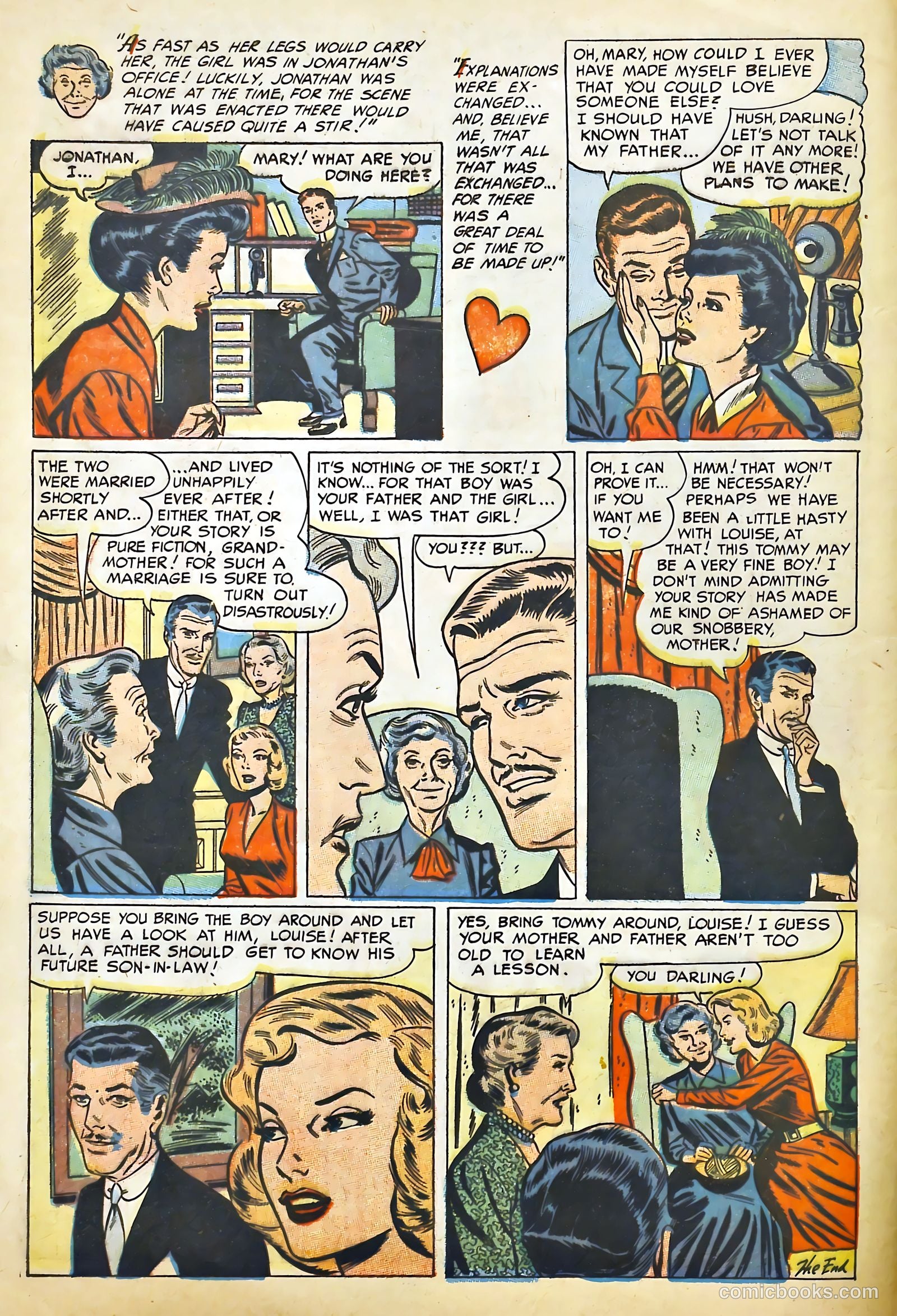 Cinderella Love #13 (1953) — page 8 of 36