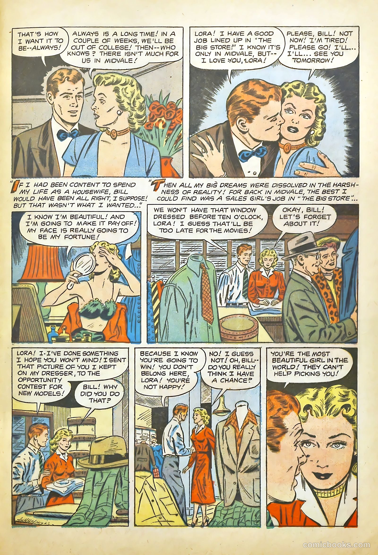 Cinderella Love #13 (1953) — page 27 of 36