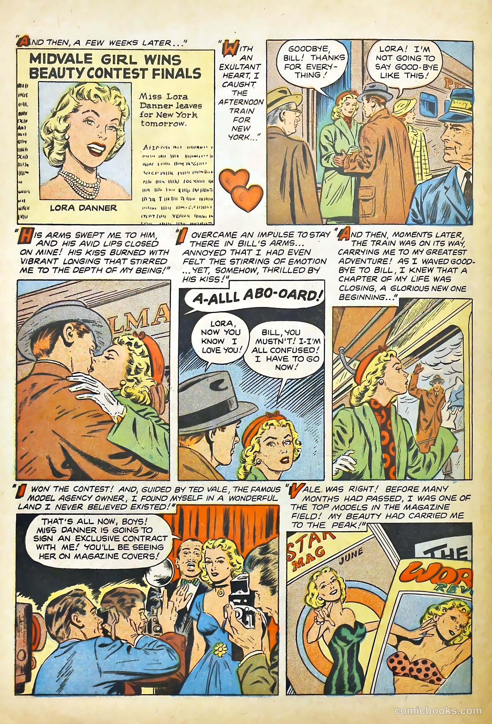 Cinderella Love #13 (1953) — page 28 of 36