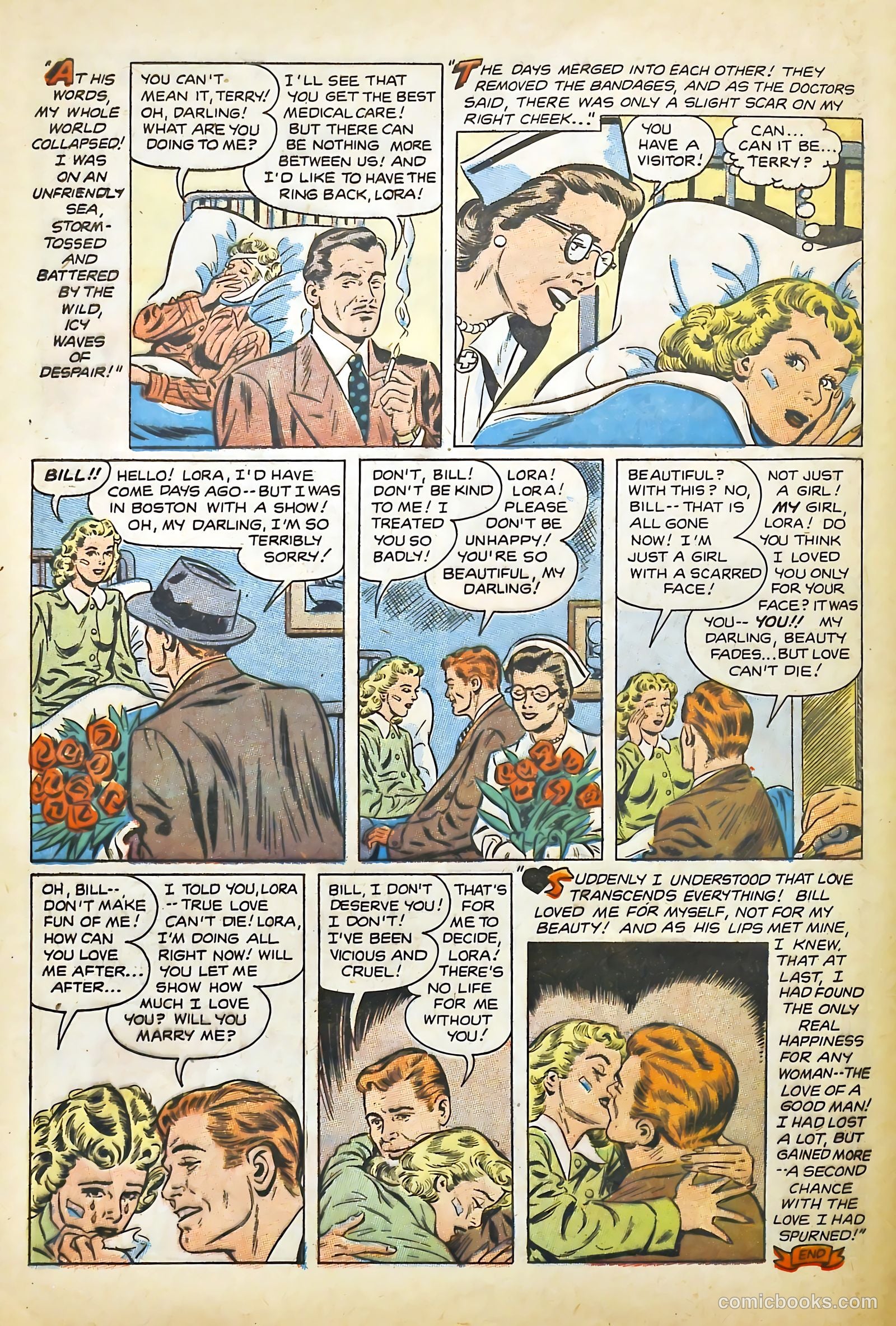 Cinderella Love #13 (1953) — page 32 of 36