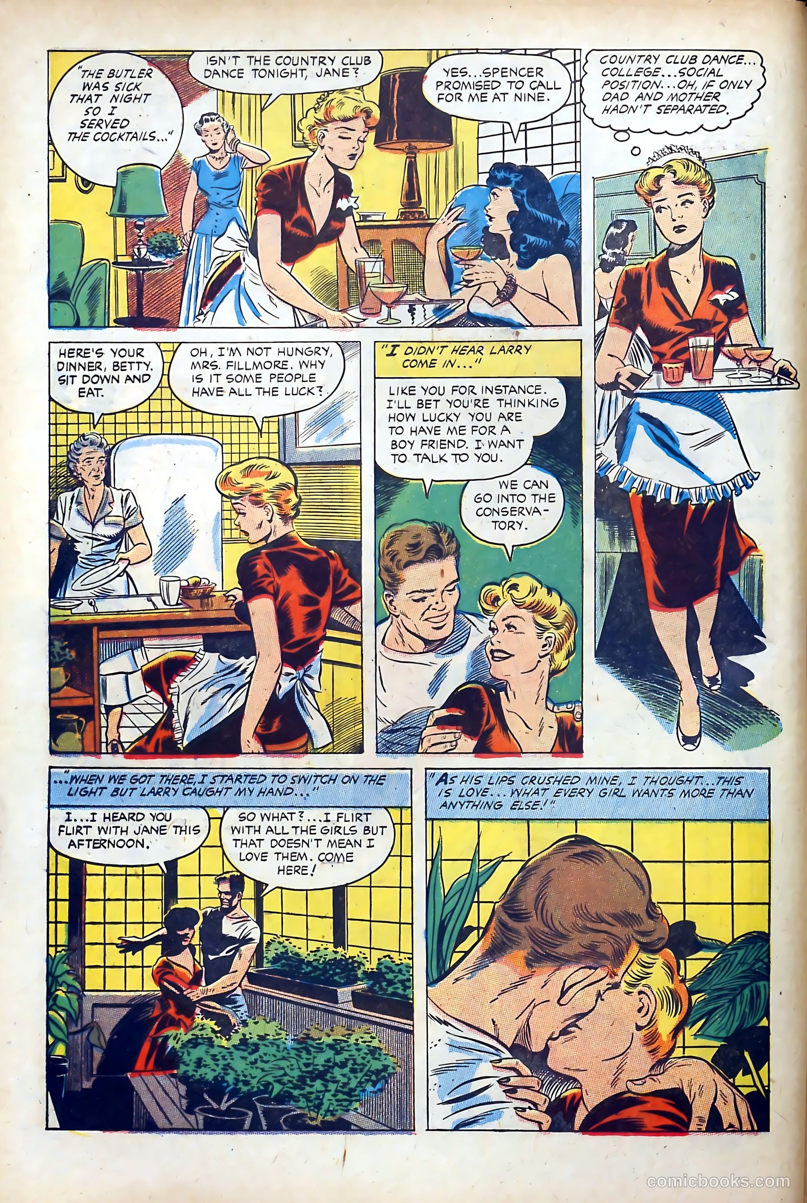 Cinderella Love #14 (1954) — page 4 of 36