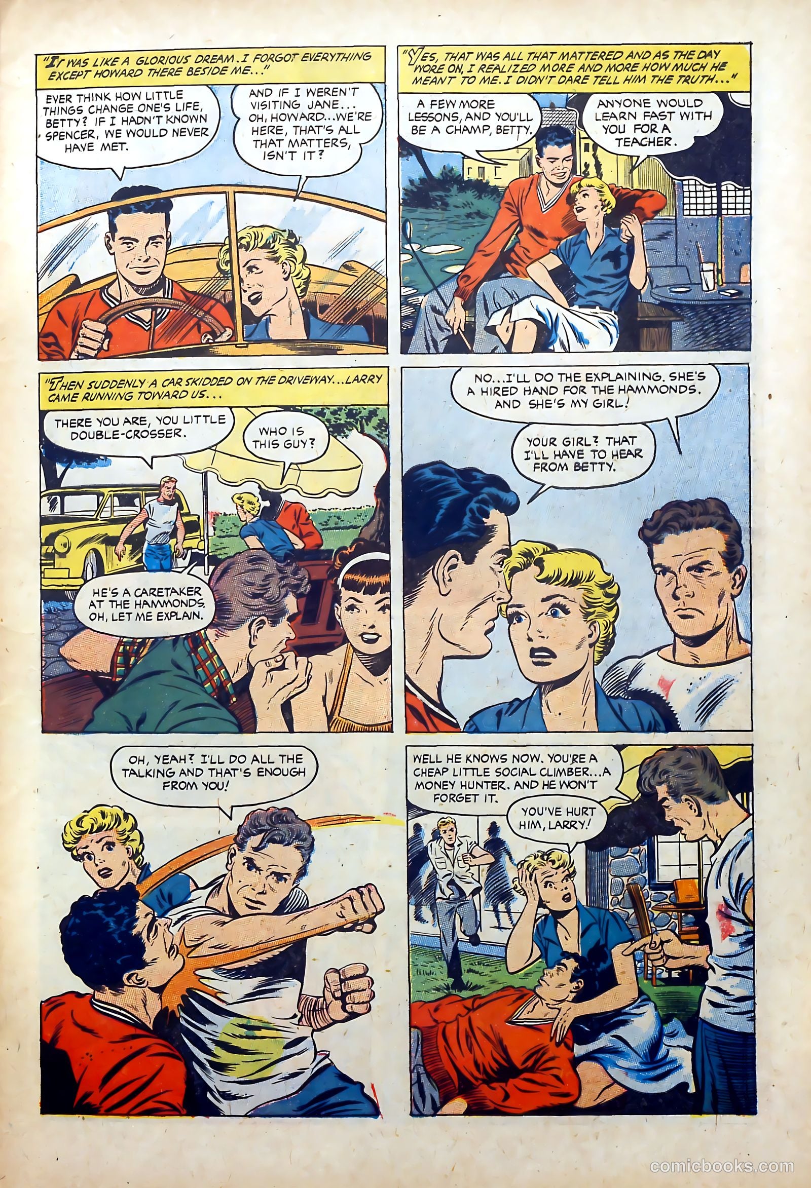 Cinderella Love #14 (1954) — page 7 of 36