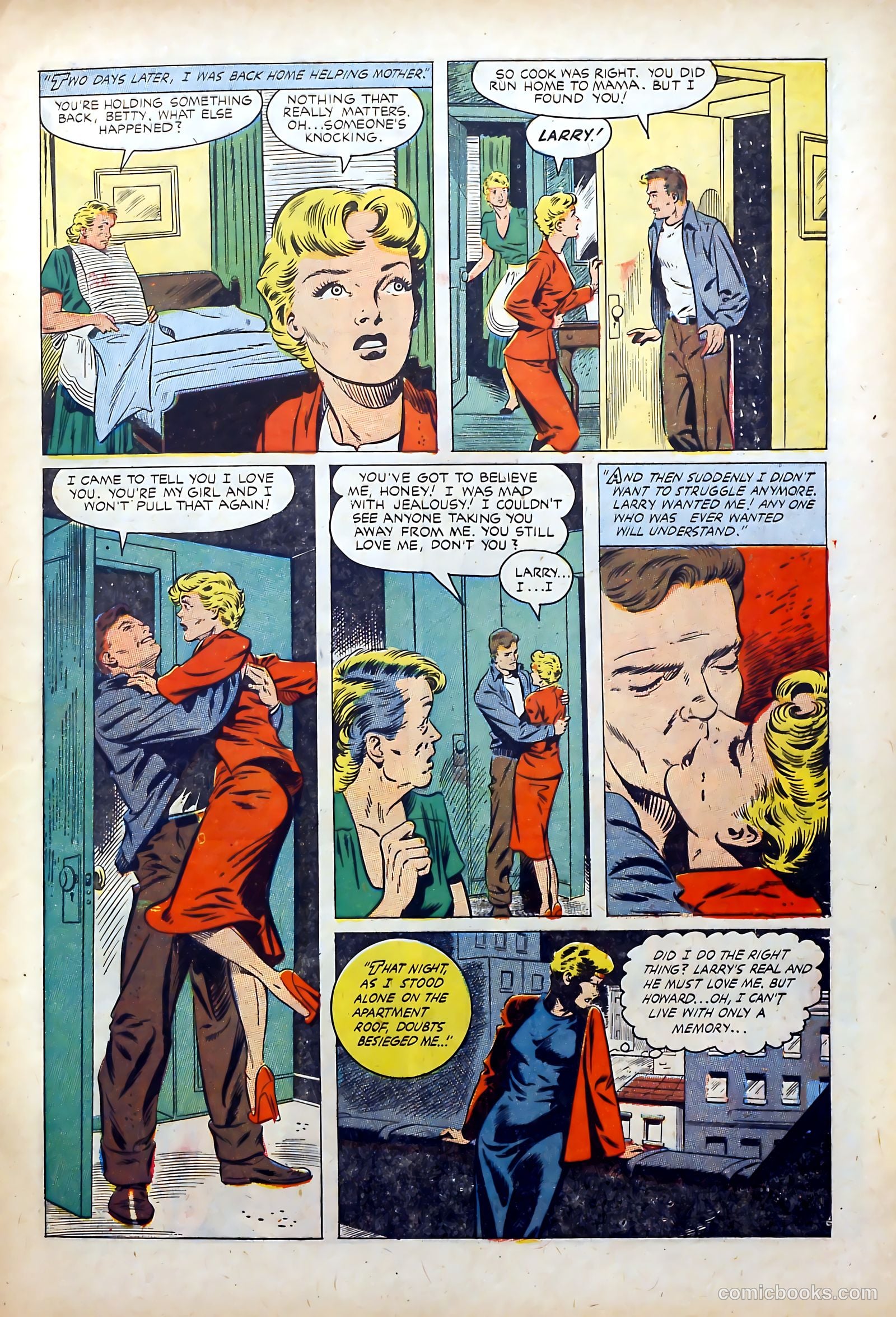 Cinderella Love #14 (1954) — page 9 of 36