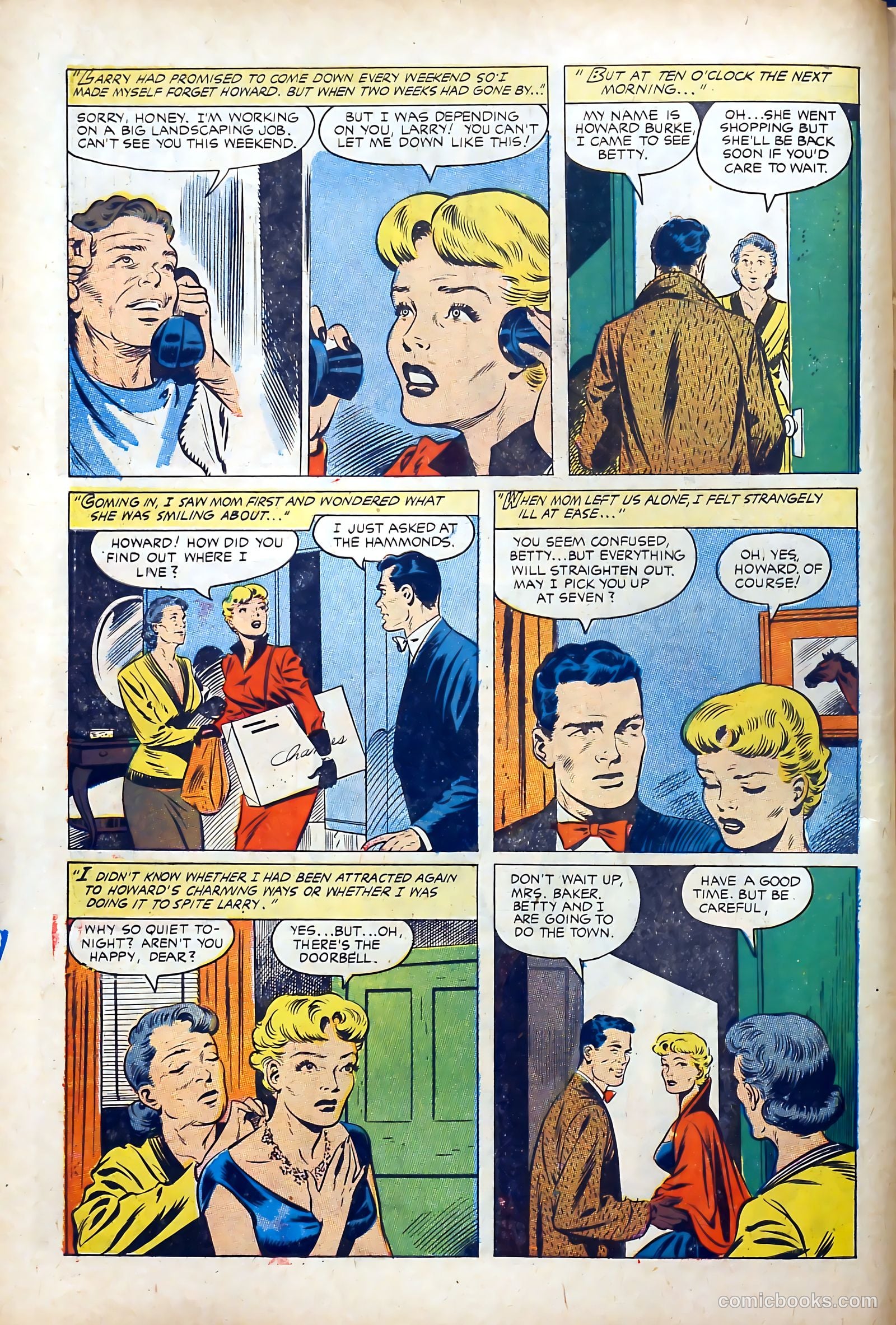 Cinderella Love #14 (1954) — page 10 of 36