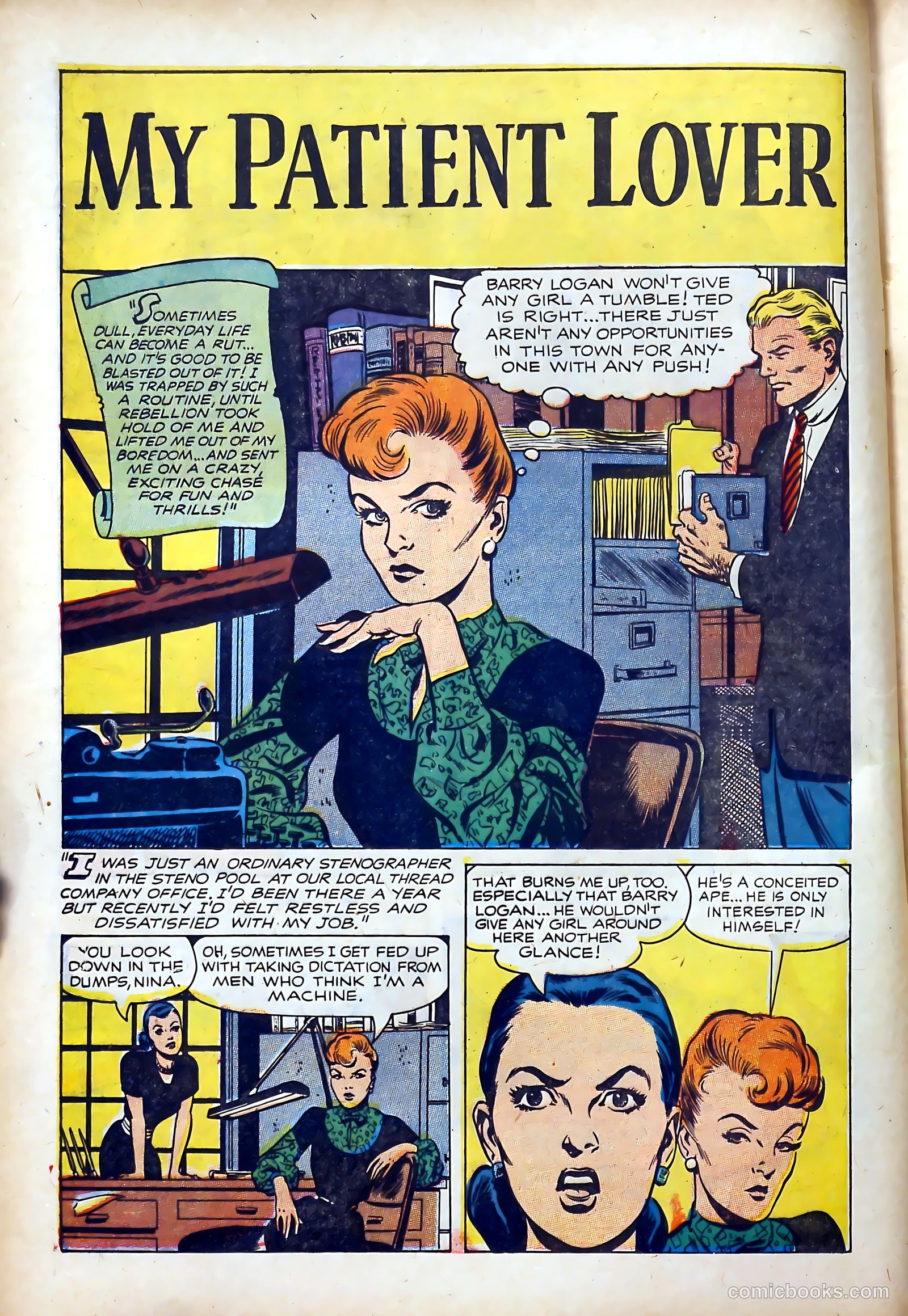 Cinderella Love #14 (1954) — page 12 of 36