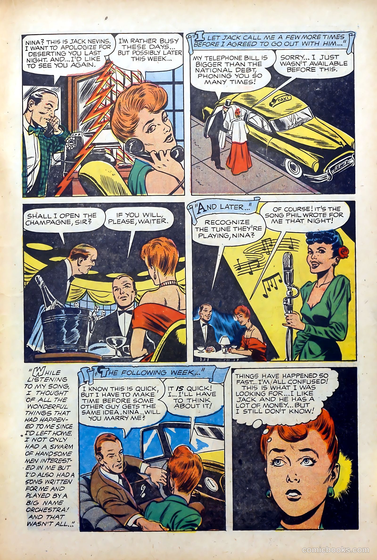 Cinderella Love #14 (1954) — page 17 of 36