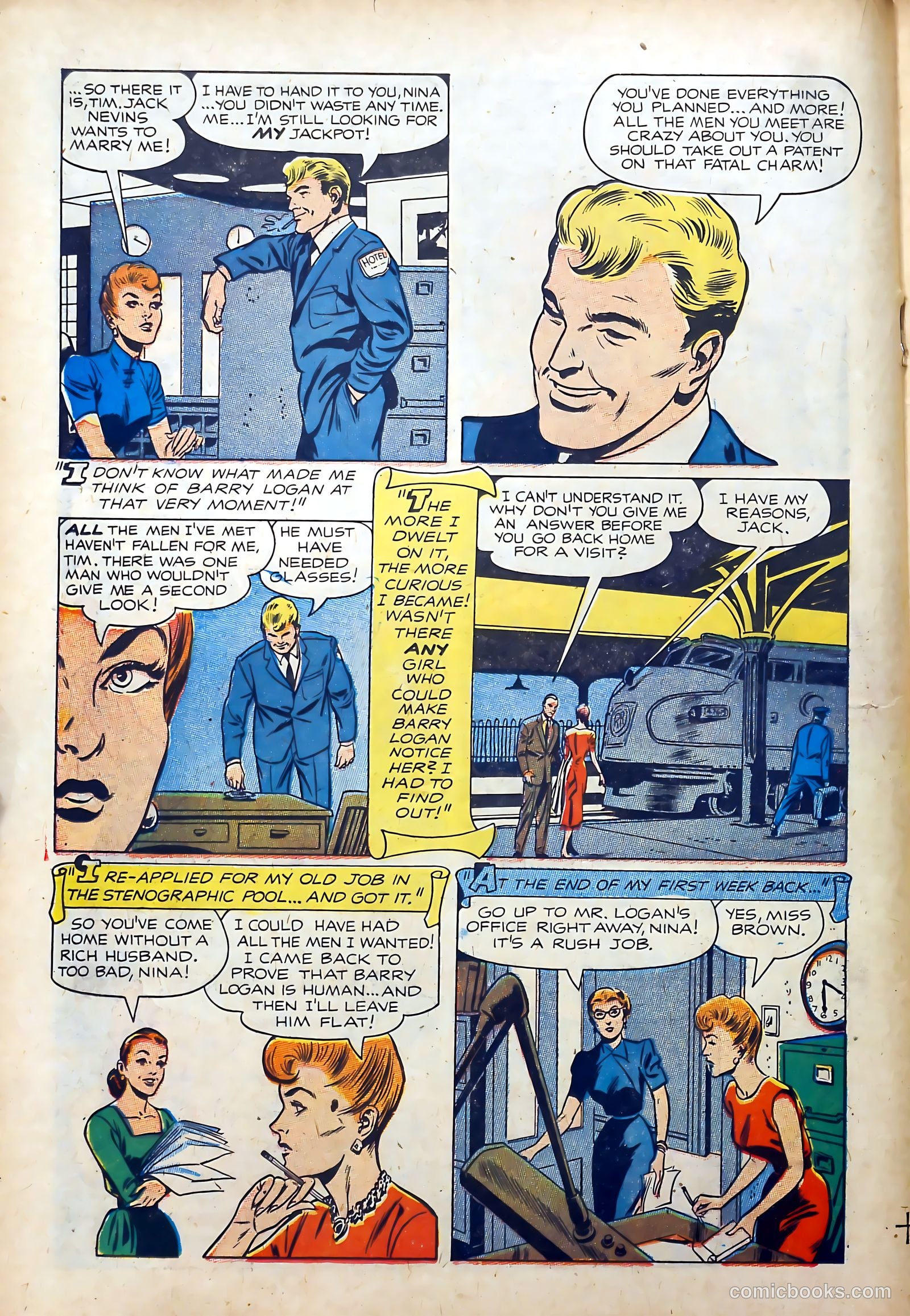 Cinderella Love #14 (1954) — page 18 of 36