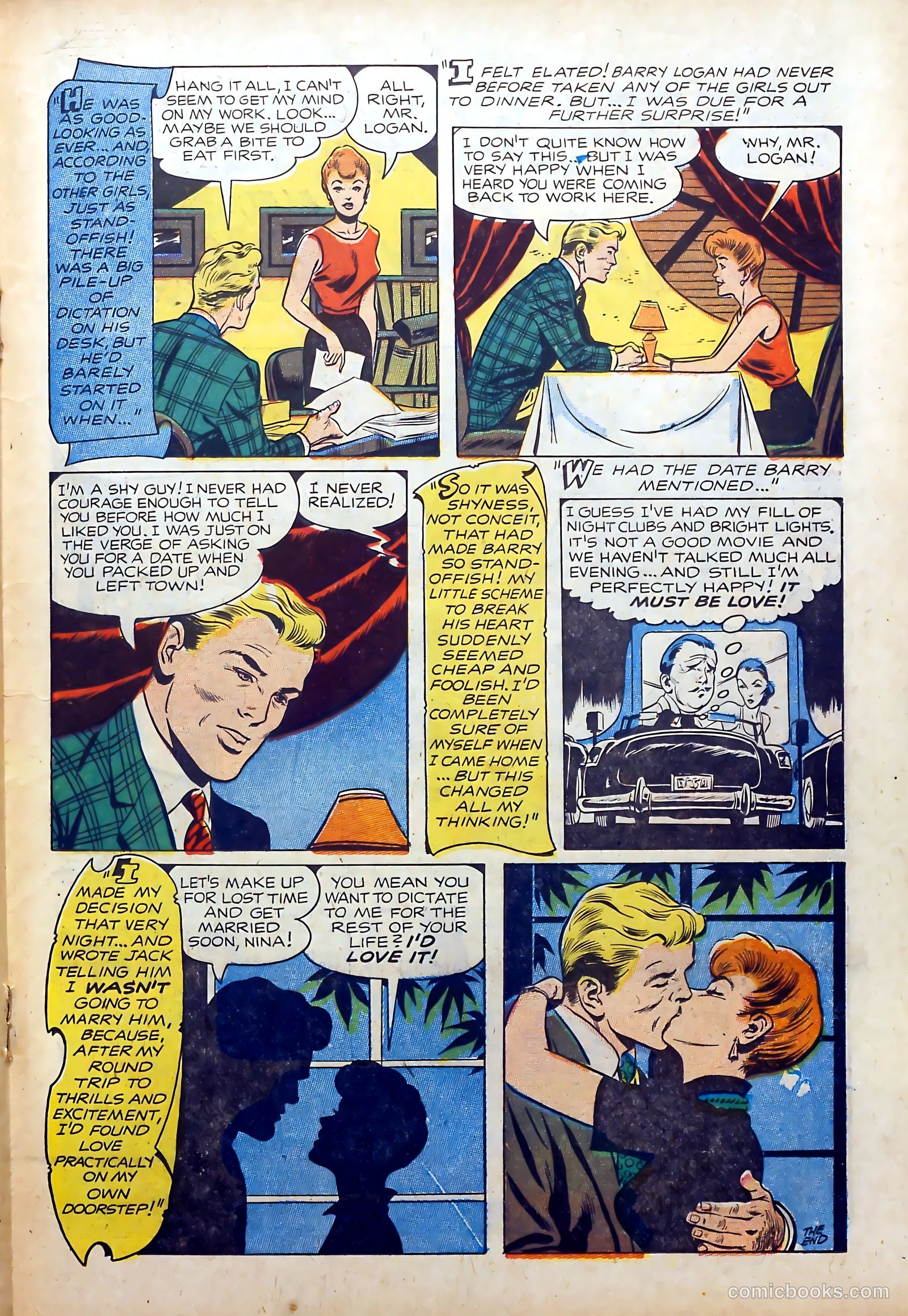 Cinderella Love #14 (1954) — page 19 of 36