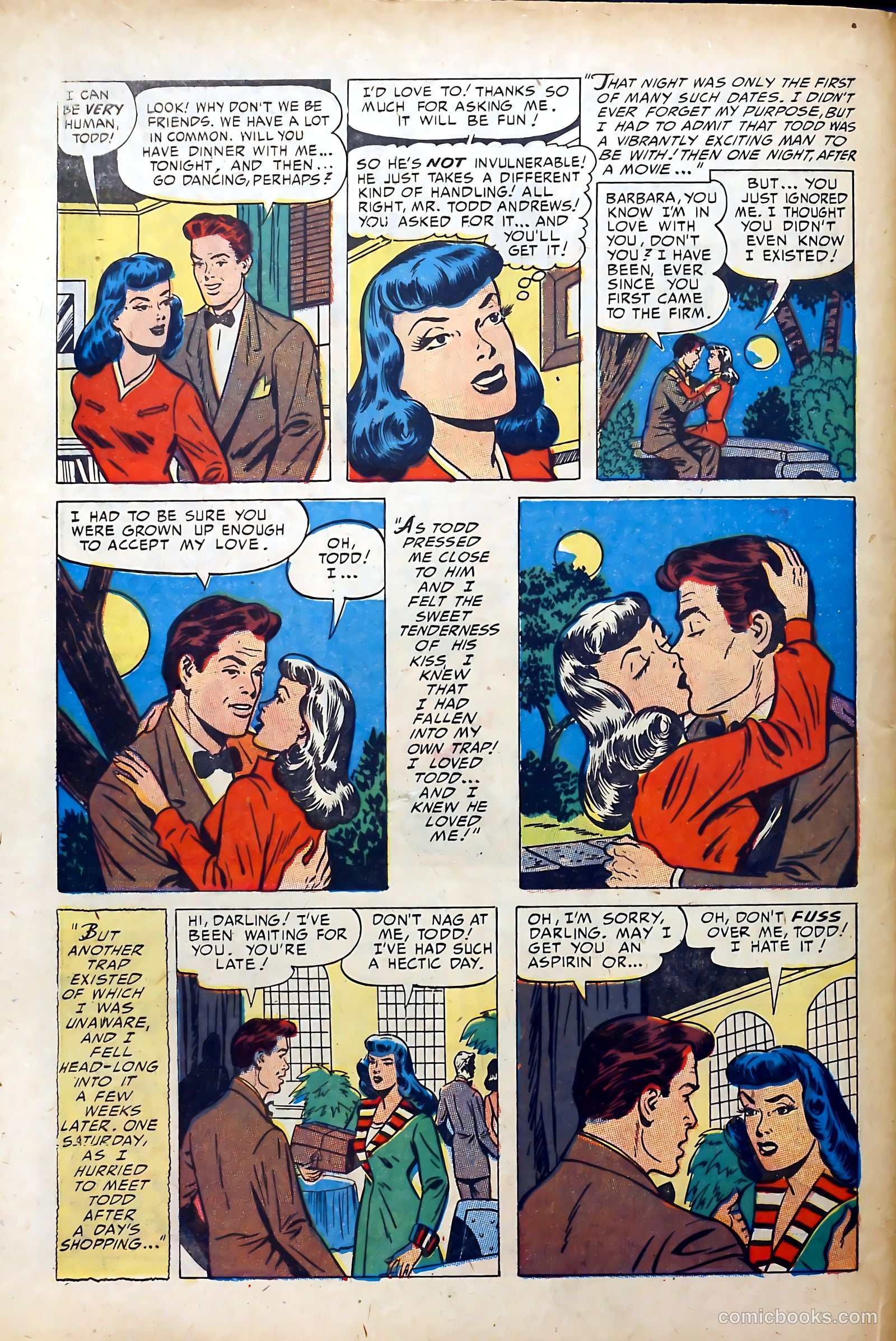 Cinderella Love #14 (1954) — page 32 of 36
