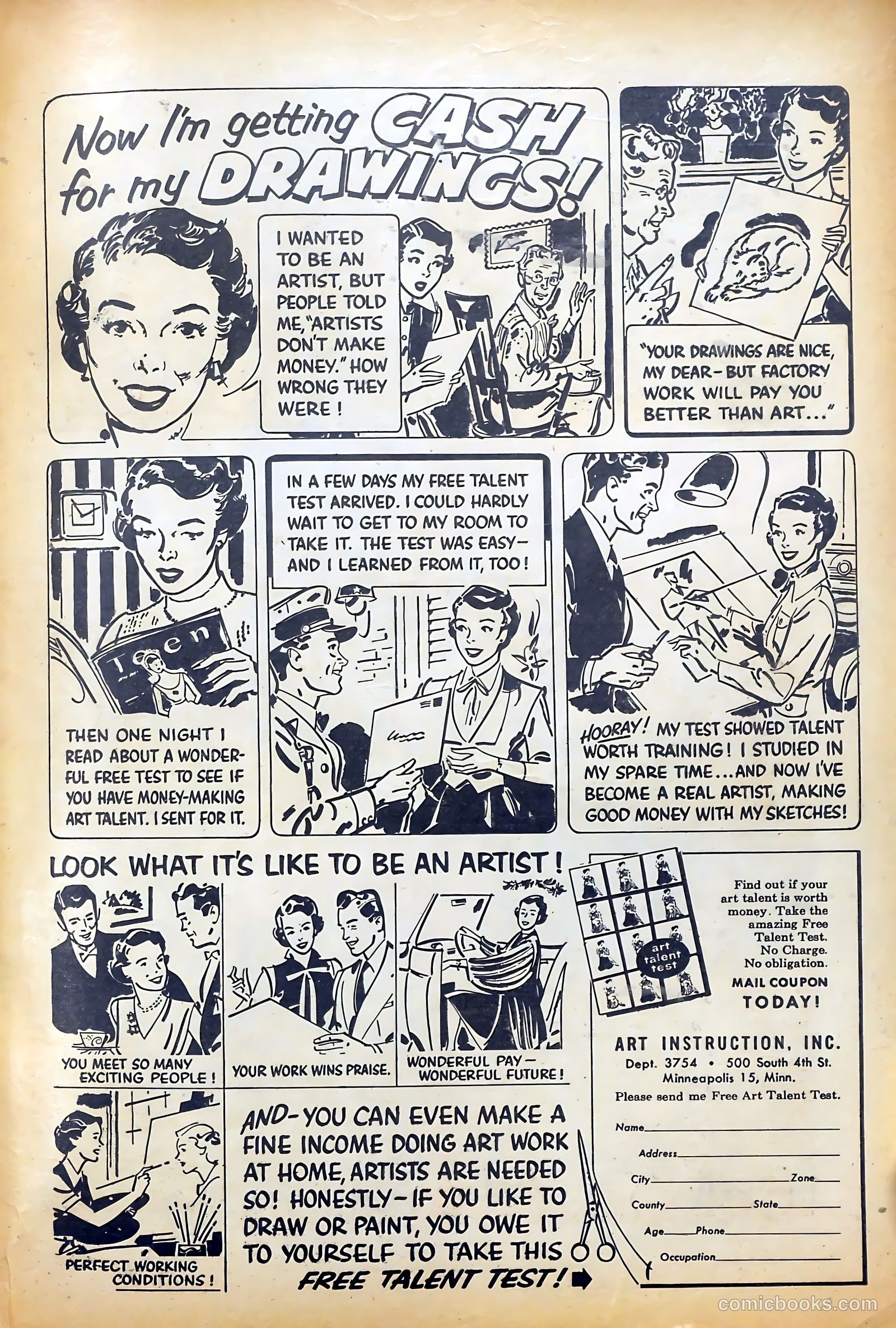 Cinderella Love #14 (1954) — page 35 of 36