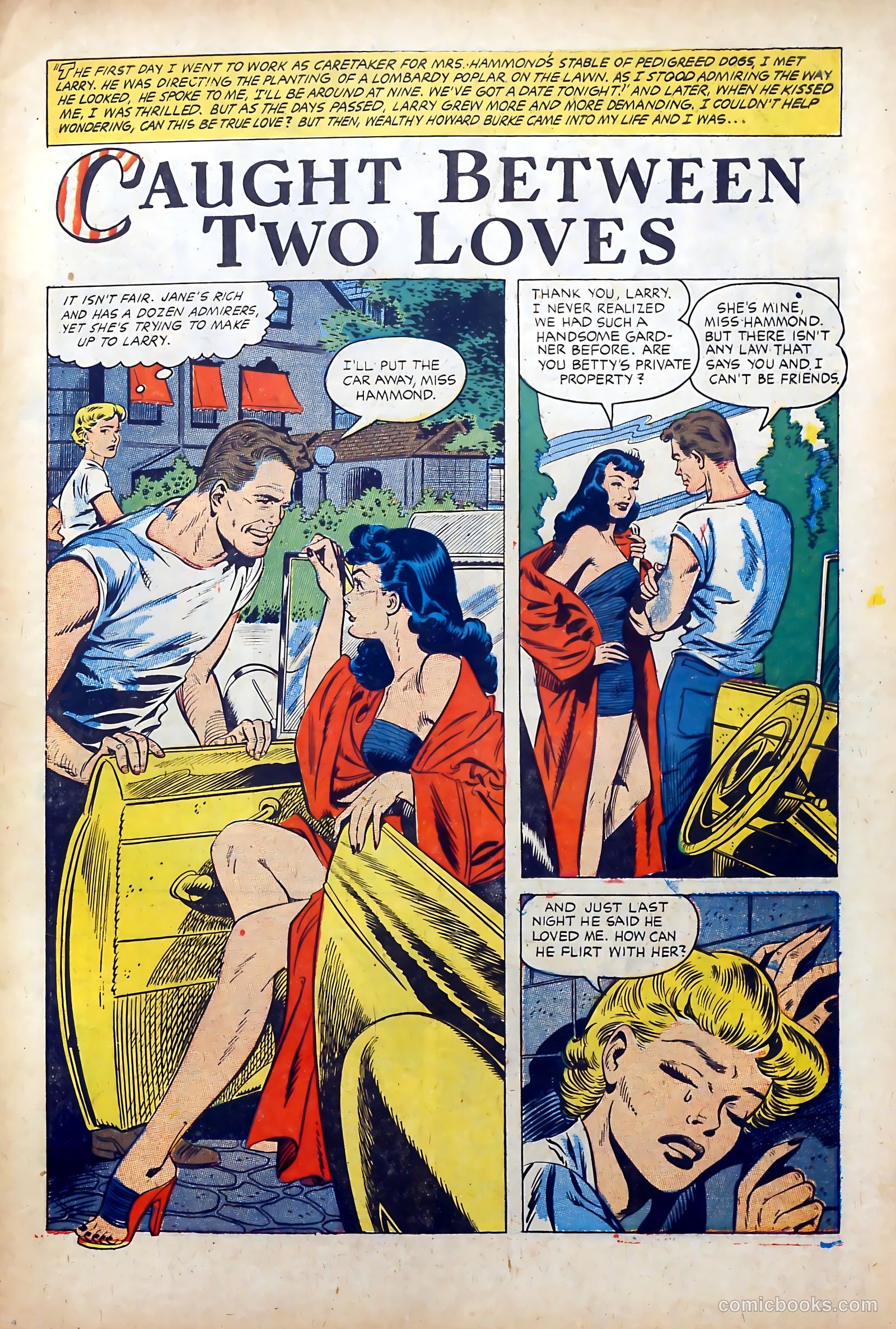 Cinderella Love #14 (1954) — page 3 of 36