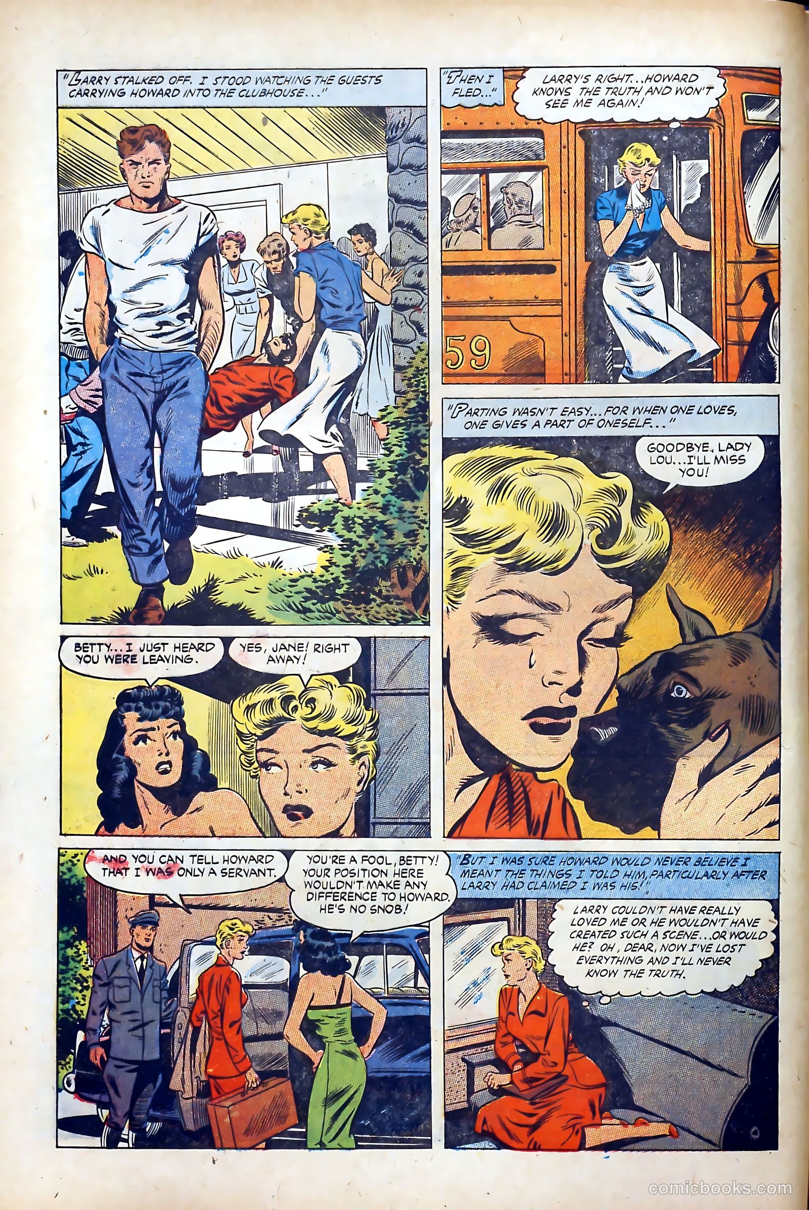 Cinderella Love #14 (1954) — page 8 of 36