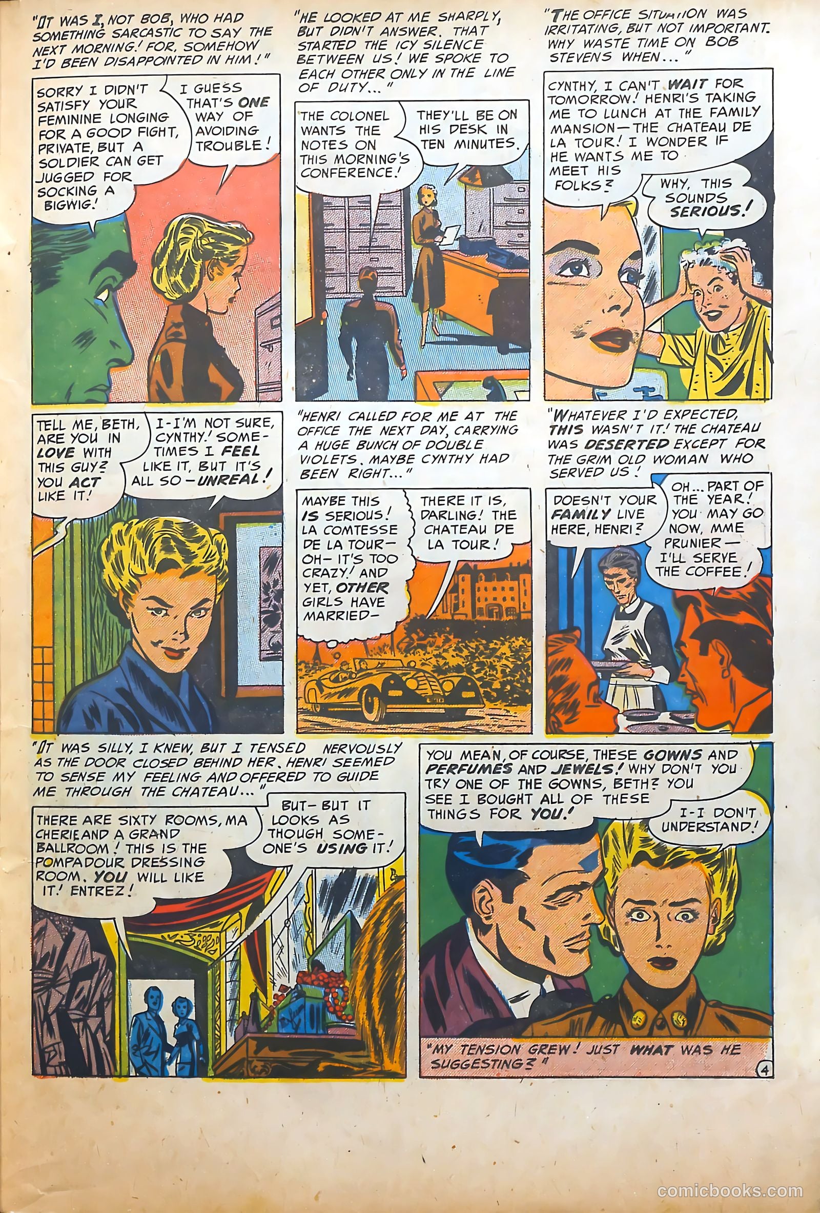 Cinderella Love #15 (1954) — page 23 of 36