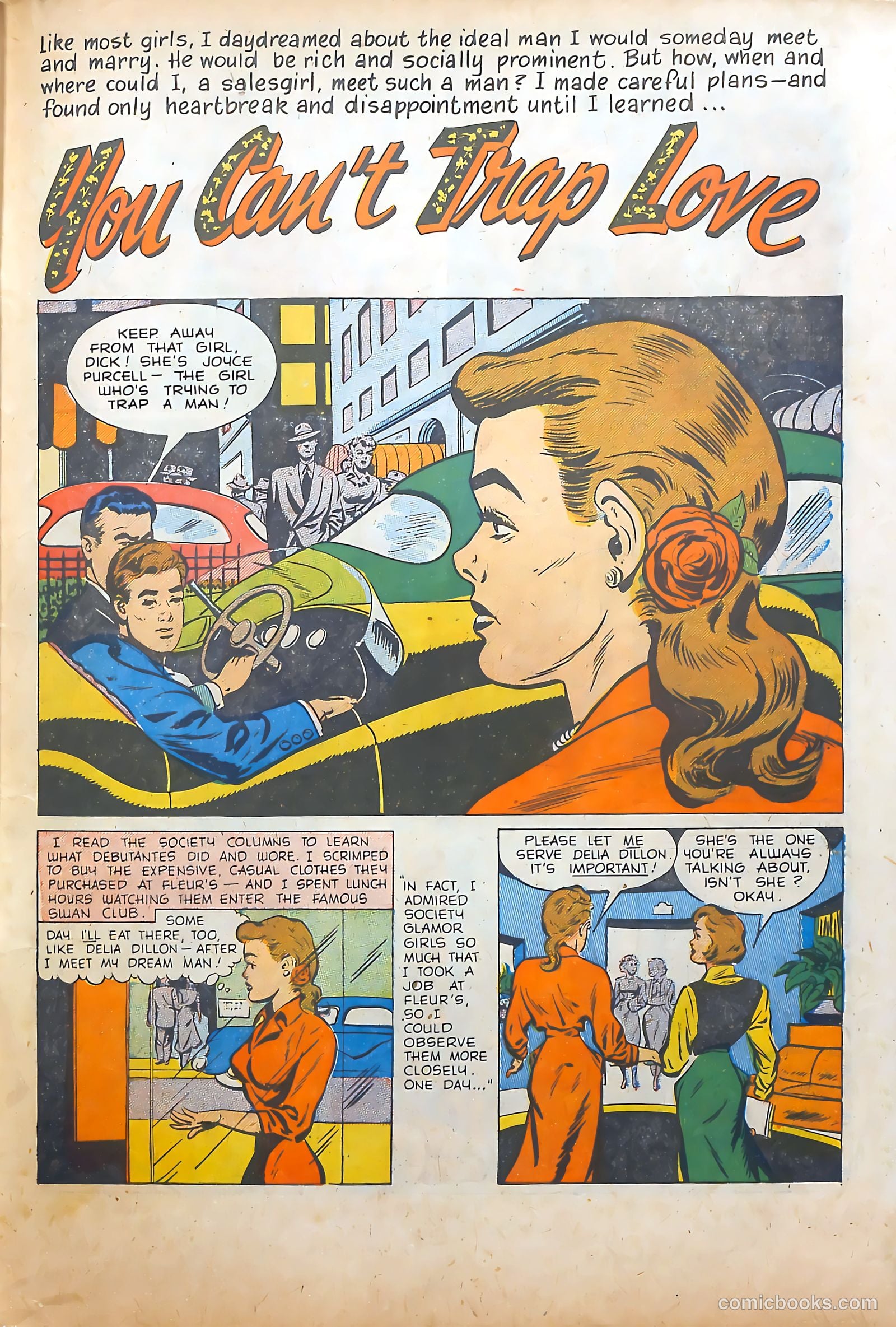 Cinderella Love #15 (1954) — page 27 of 36