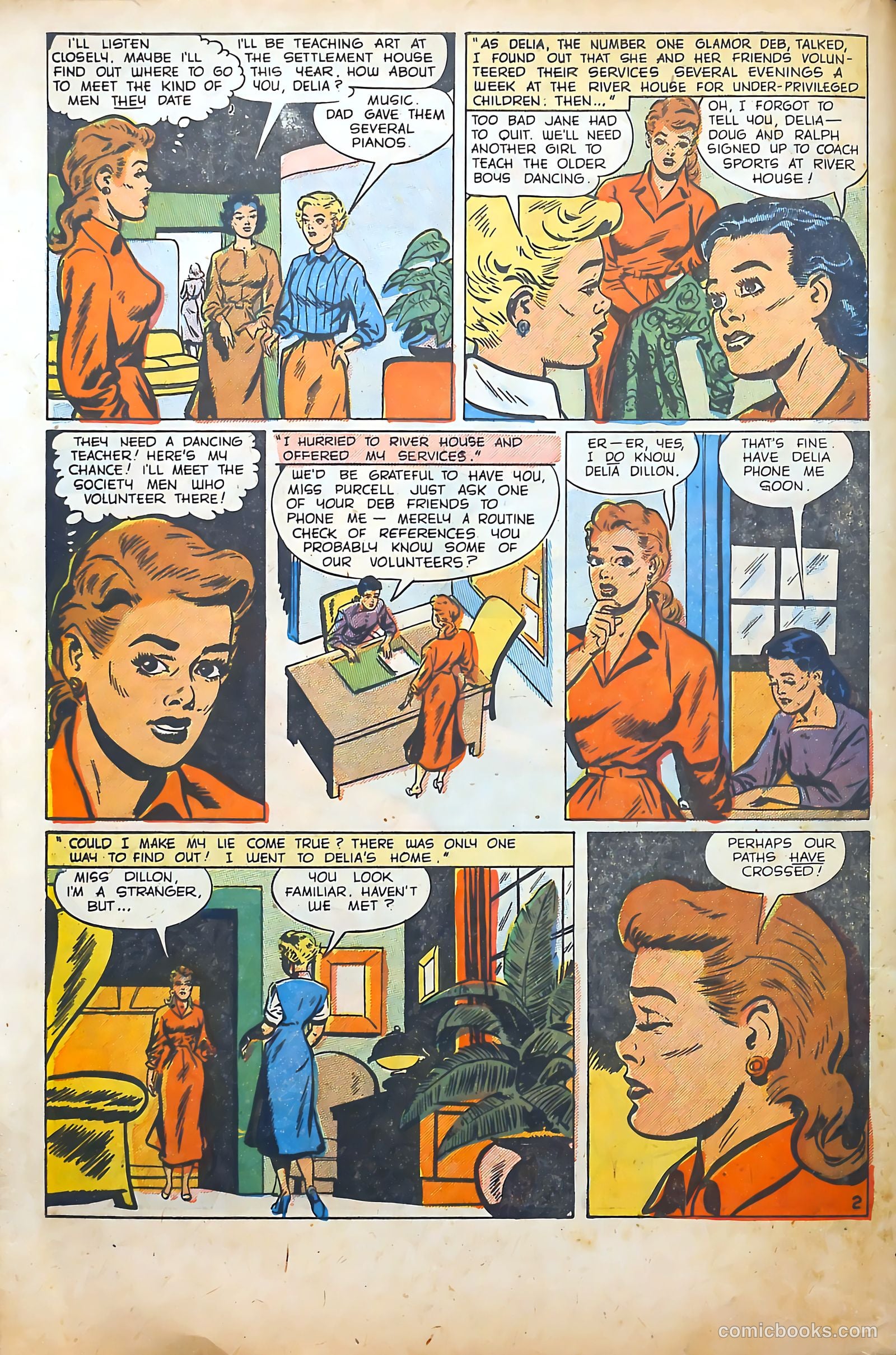 Cinderella Love #15 (1954) — page 28 of 36
