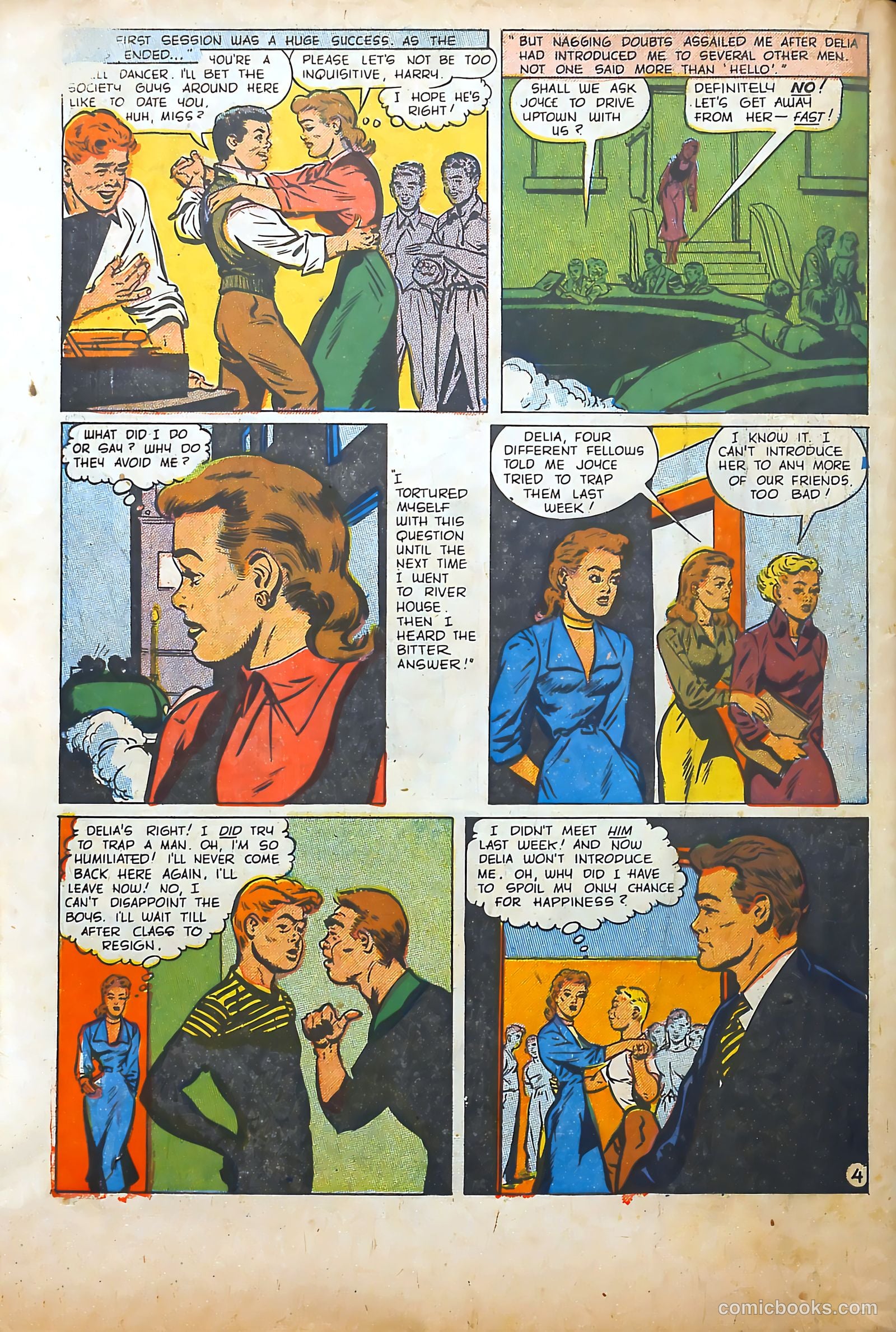 Cinderella Love #15 (1954) — page 30 of 36