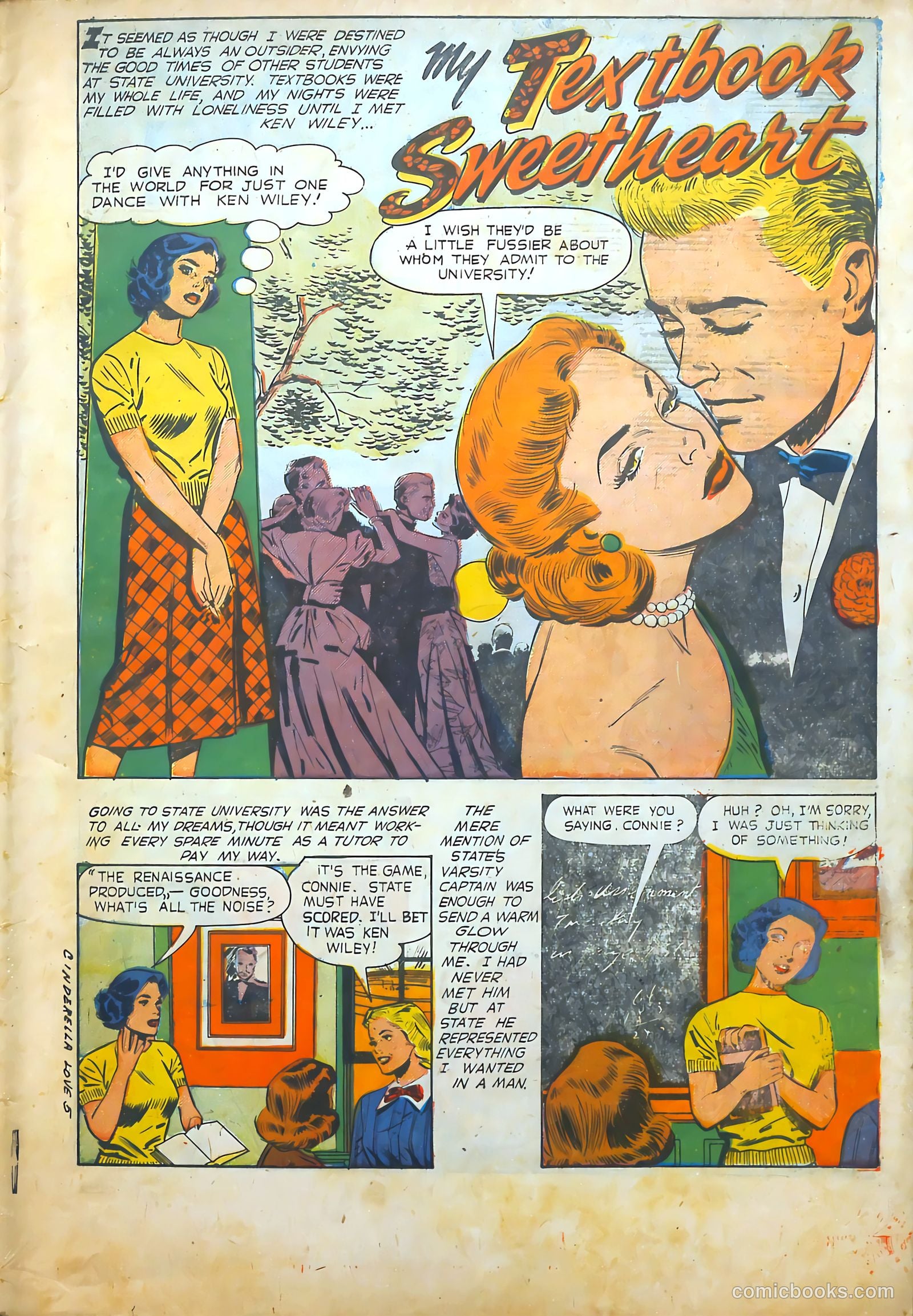 Cinderella Love #15 (1954) — page 3 of 36