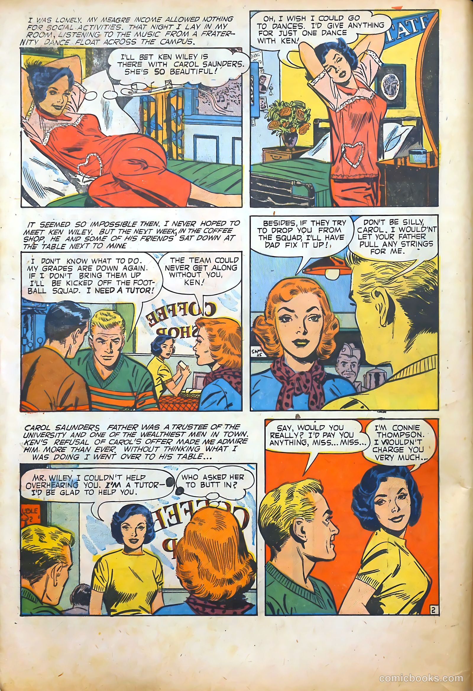 Cinderella Love #15 (1954) — page 4 of 36