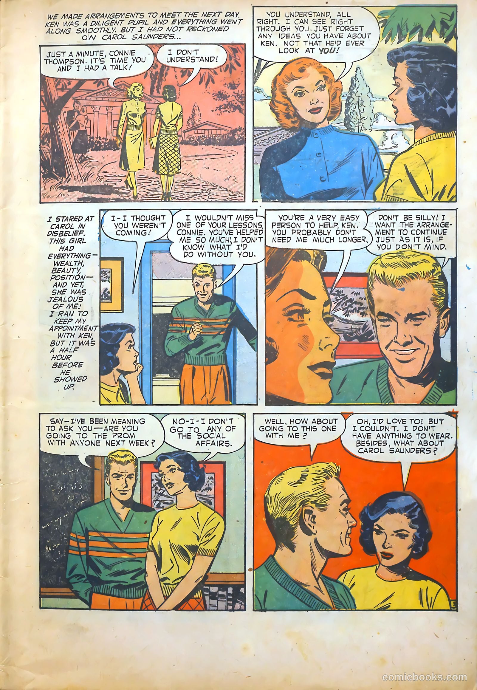 Cinderella Love #15 (1954) — page 5 of 36