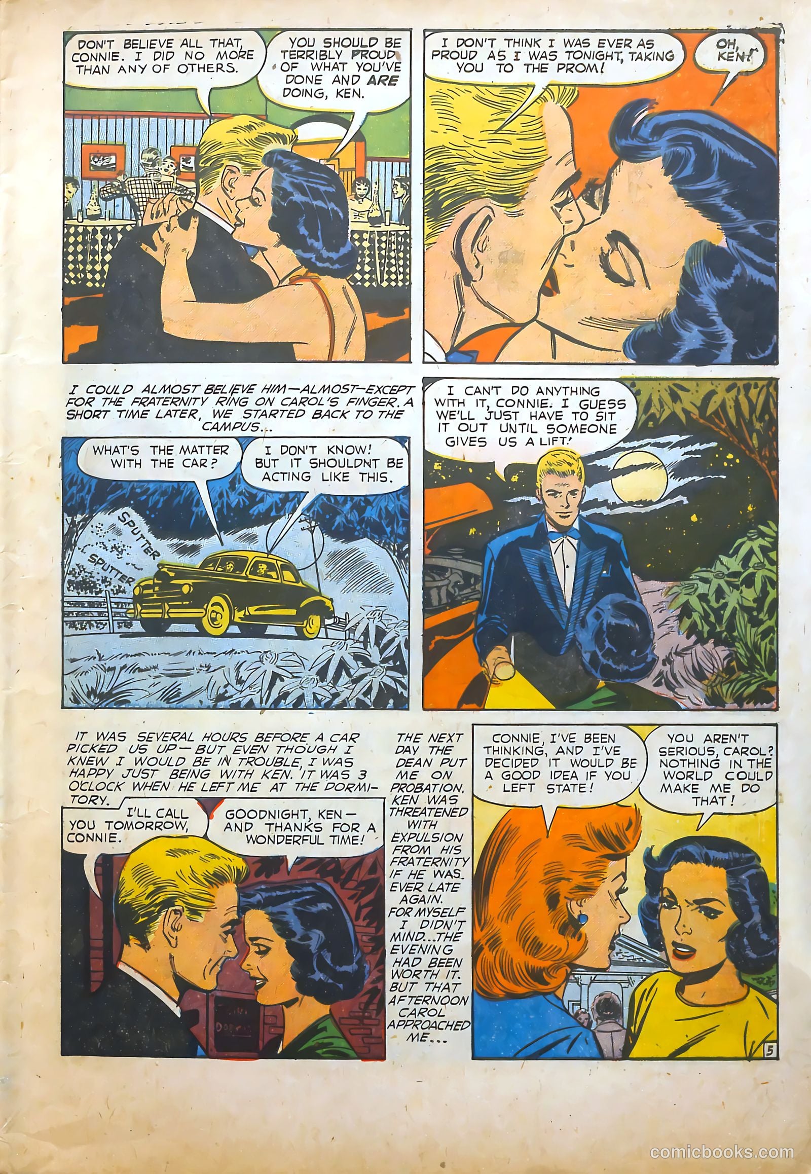Cinderella Love #15 (1954) — page 7 of 36