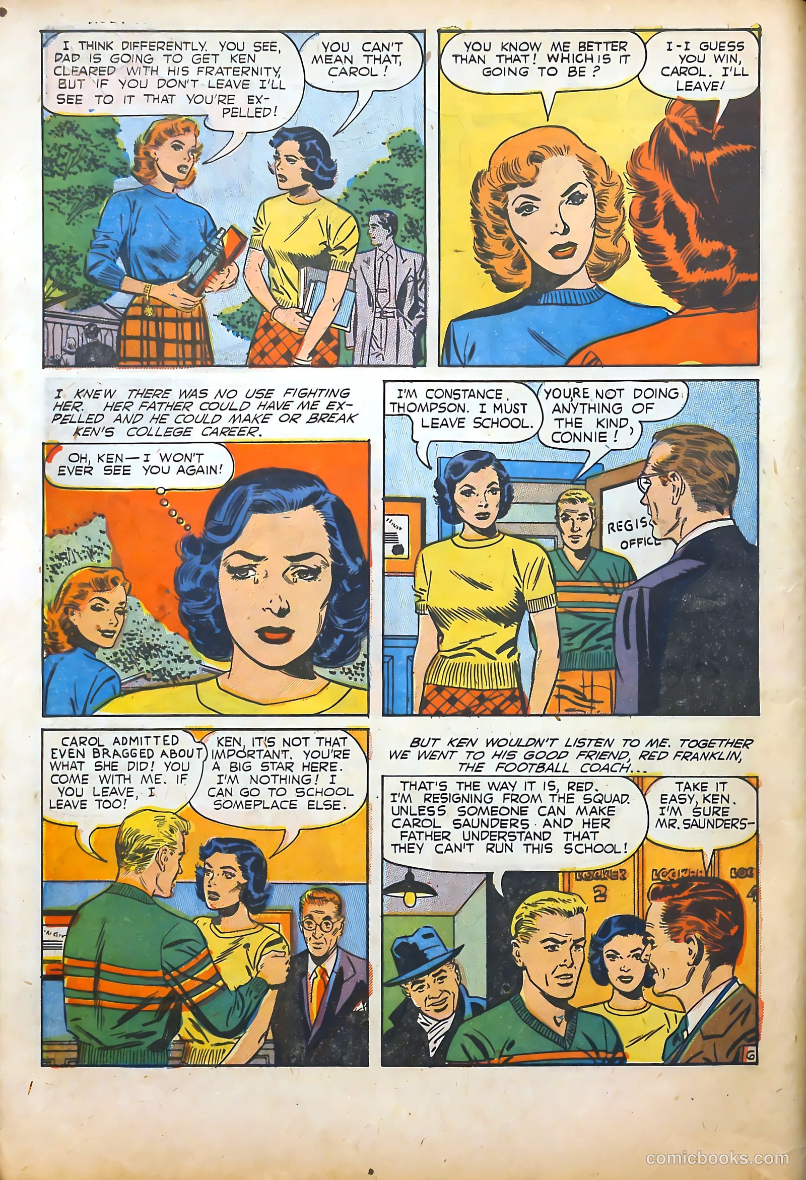 Cinderella Love #15 (1954) — page 8 of 36