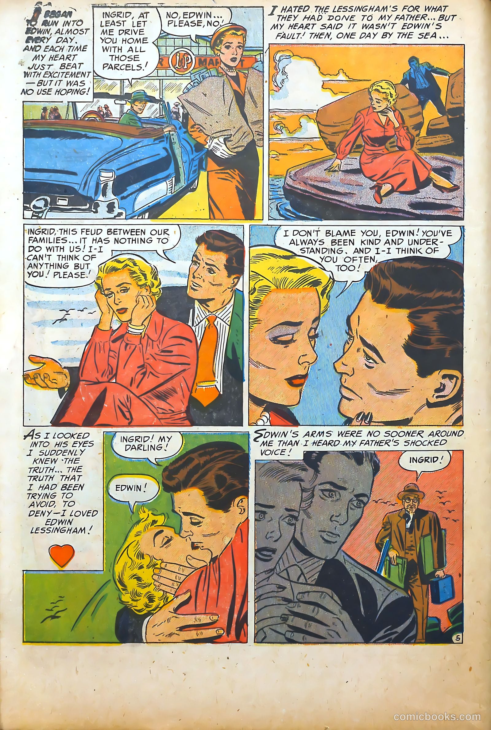 Cinderella Love #15 (1954) — page 14 of 36