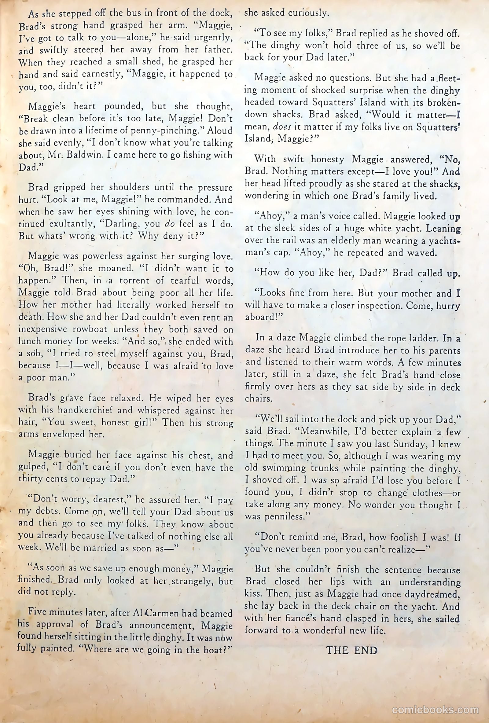 Cinderella Love #15 (1954) — page 19 of 36