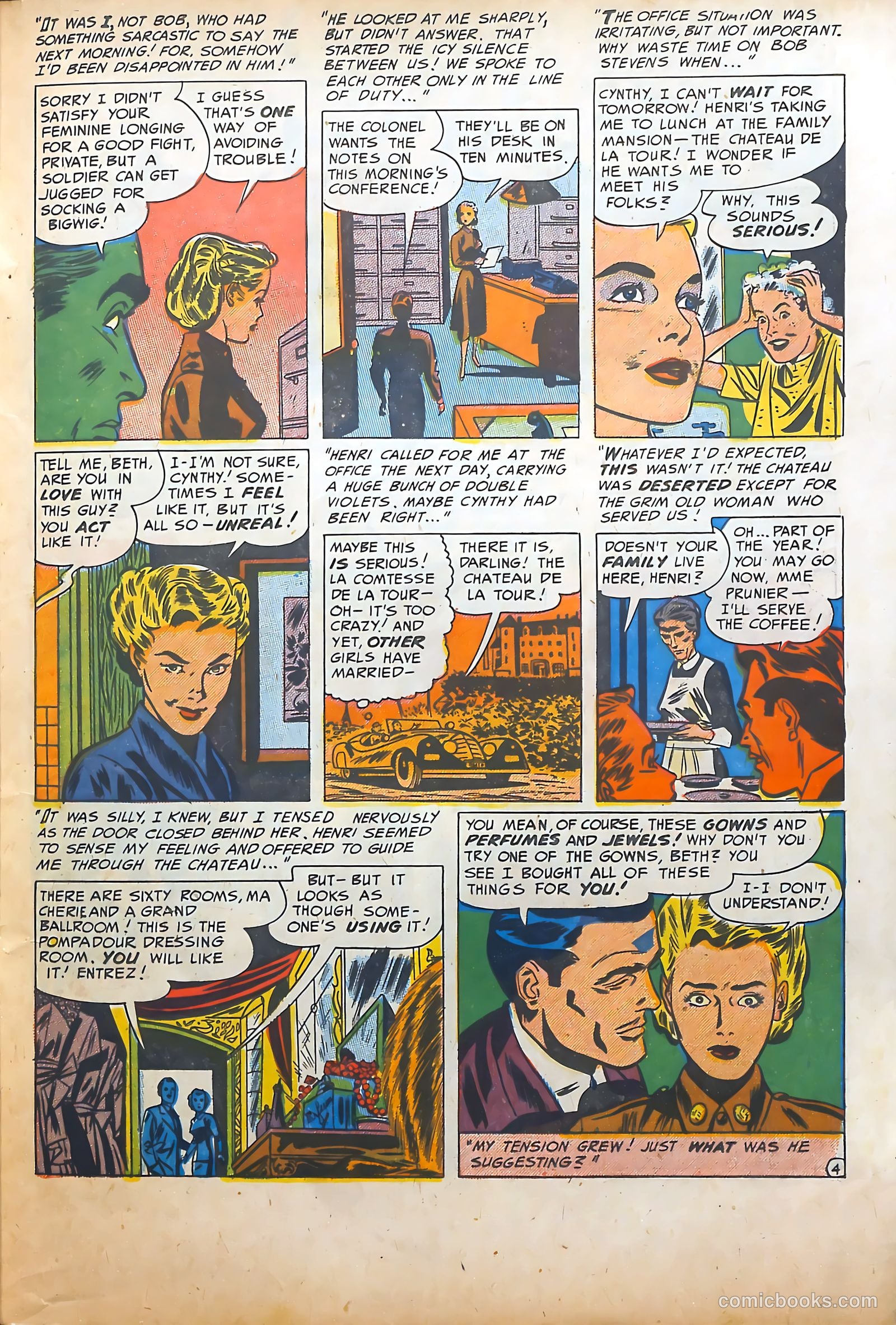 Cinderella Love #15 (1954) — page 23 of 36