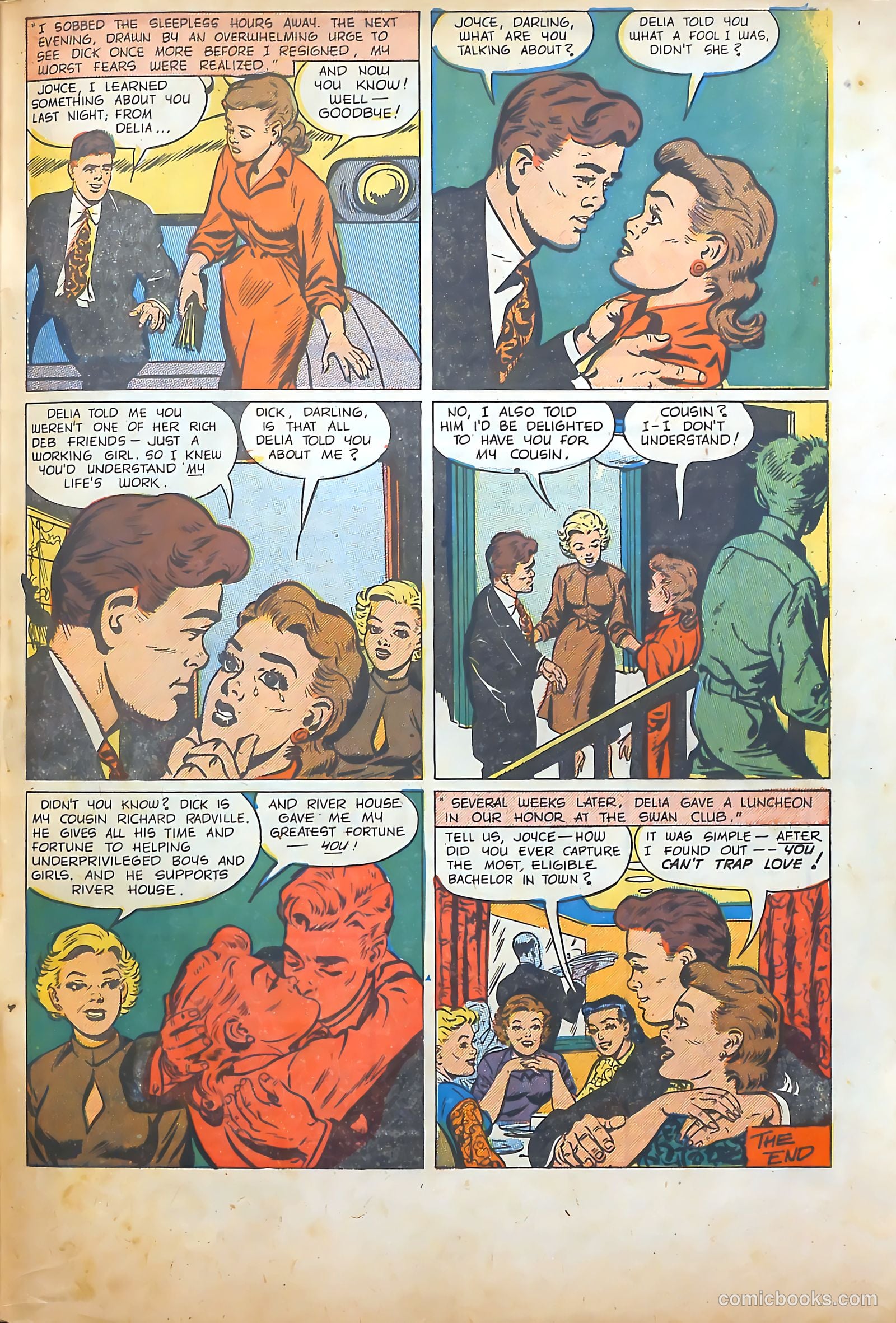 Cinderella Love #15 (1954) — page 33 of 36
